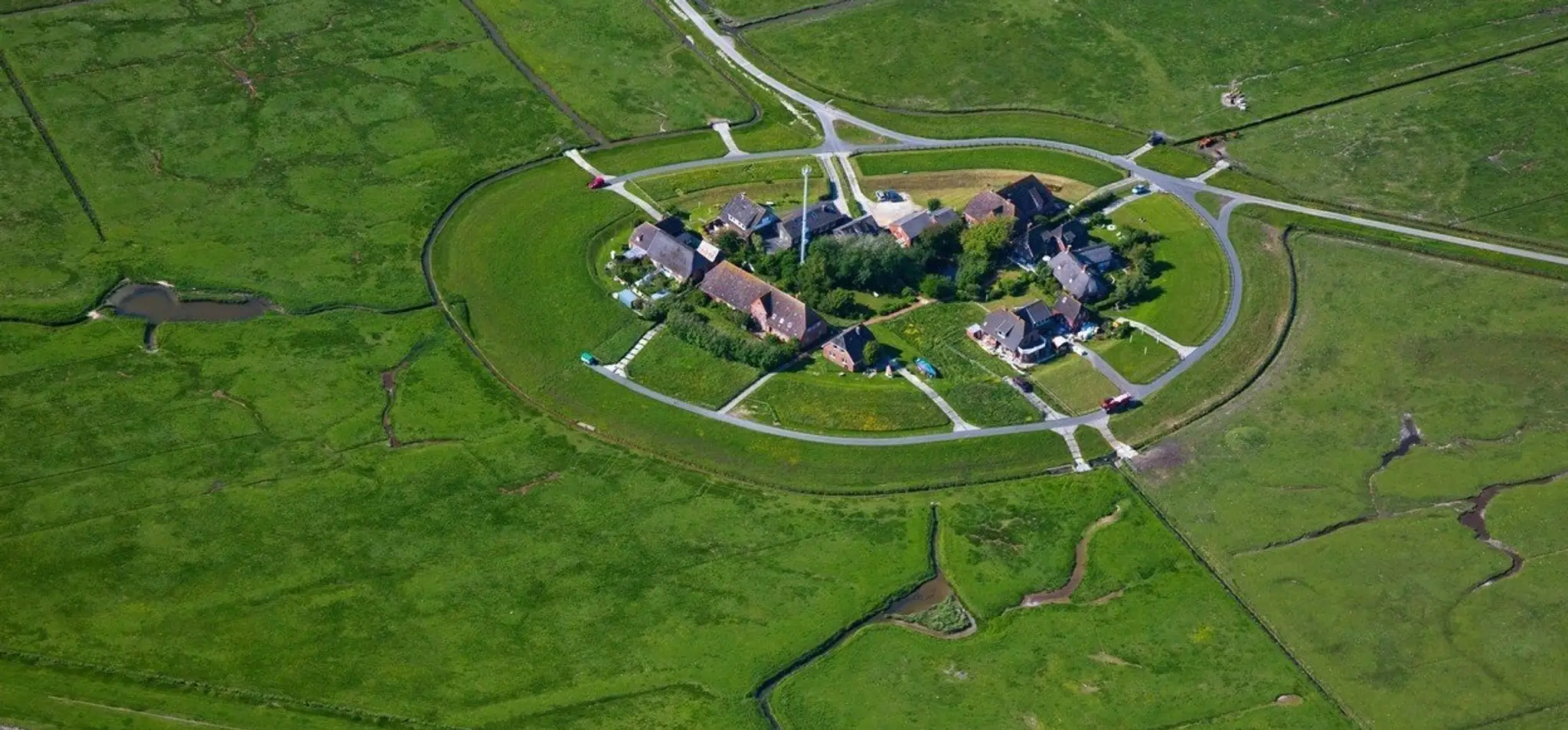 Nemecký ostrov Hallig Hooge