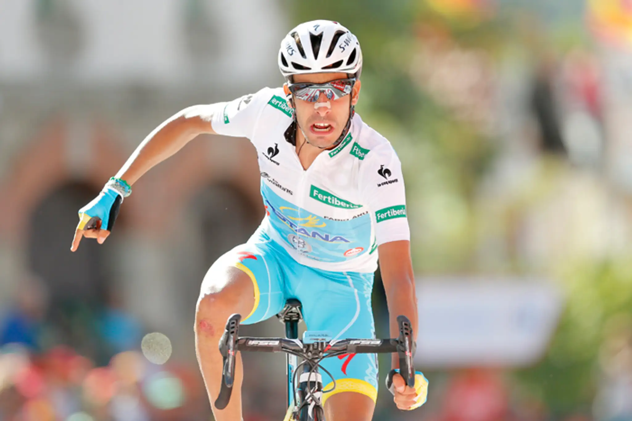 Líder tímu Astana Fabio Aru na archívnej snímke.