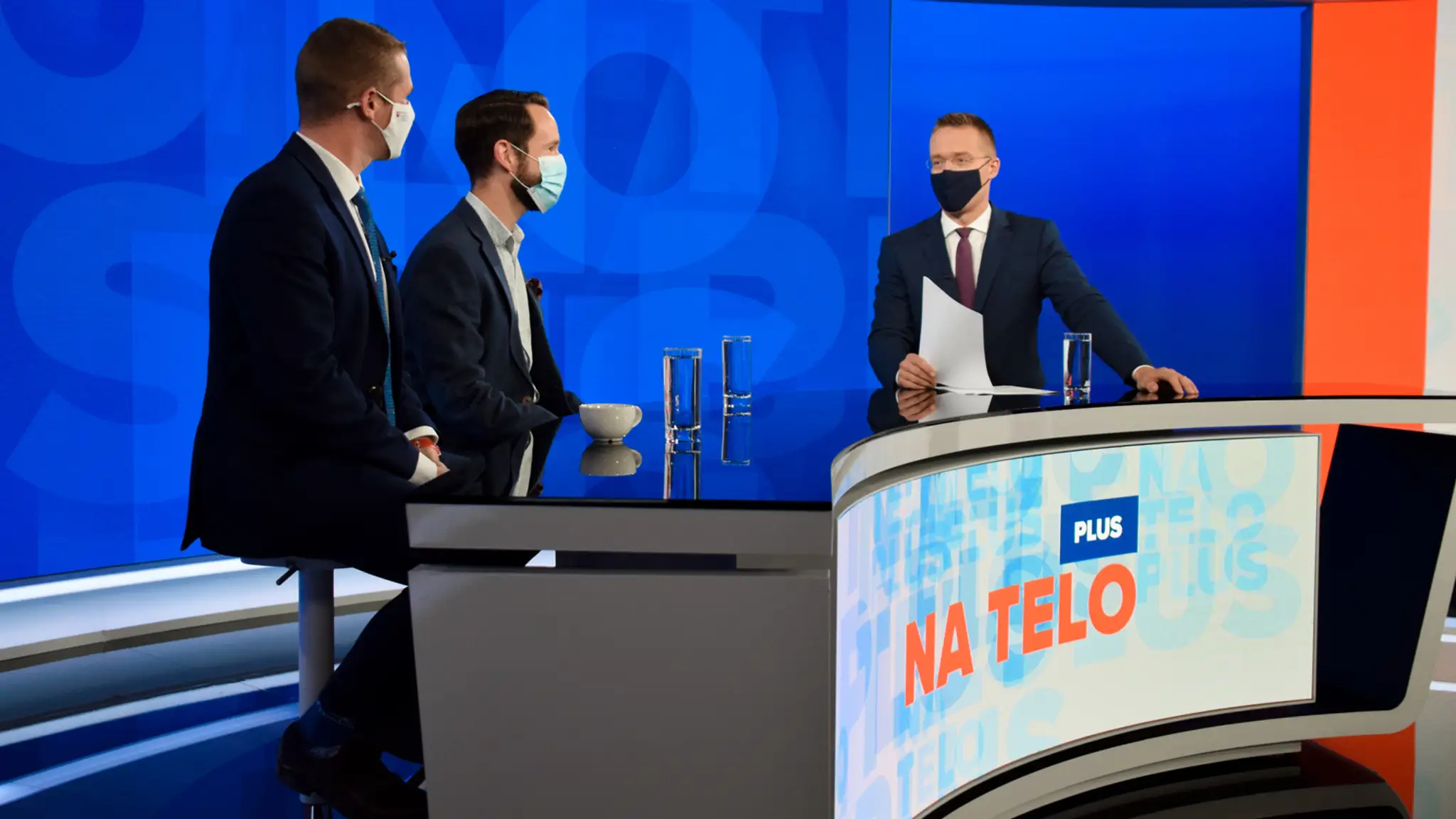 Martin Klus a Peter Sabaka v Na telo plus.
