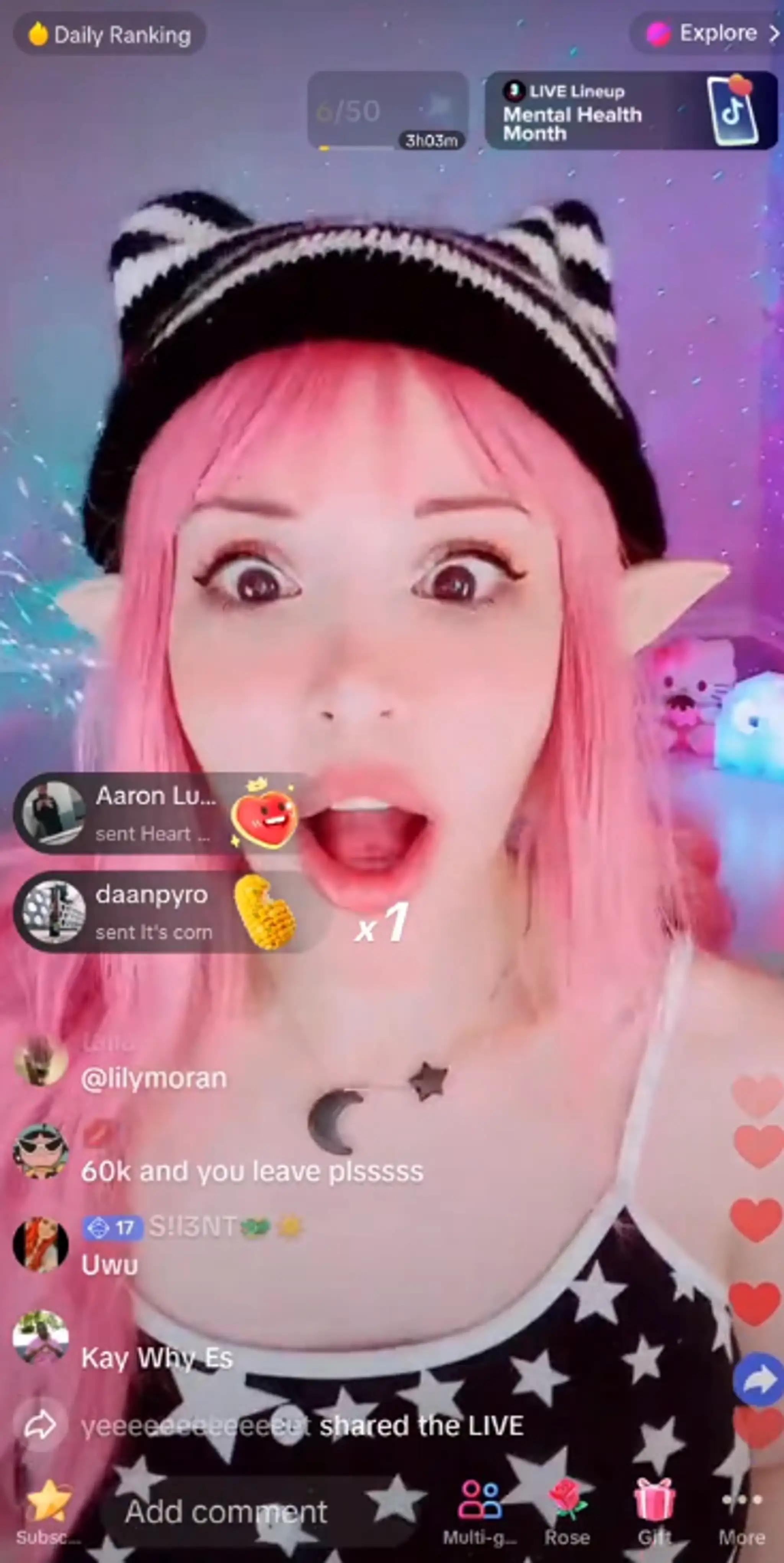 Záznam zo živého prenosu Cherry Crush