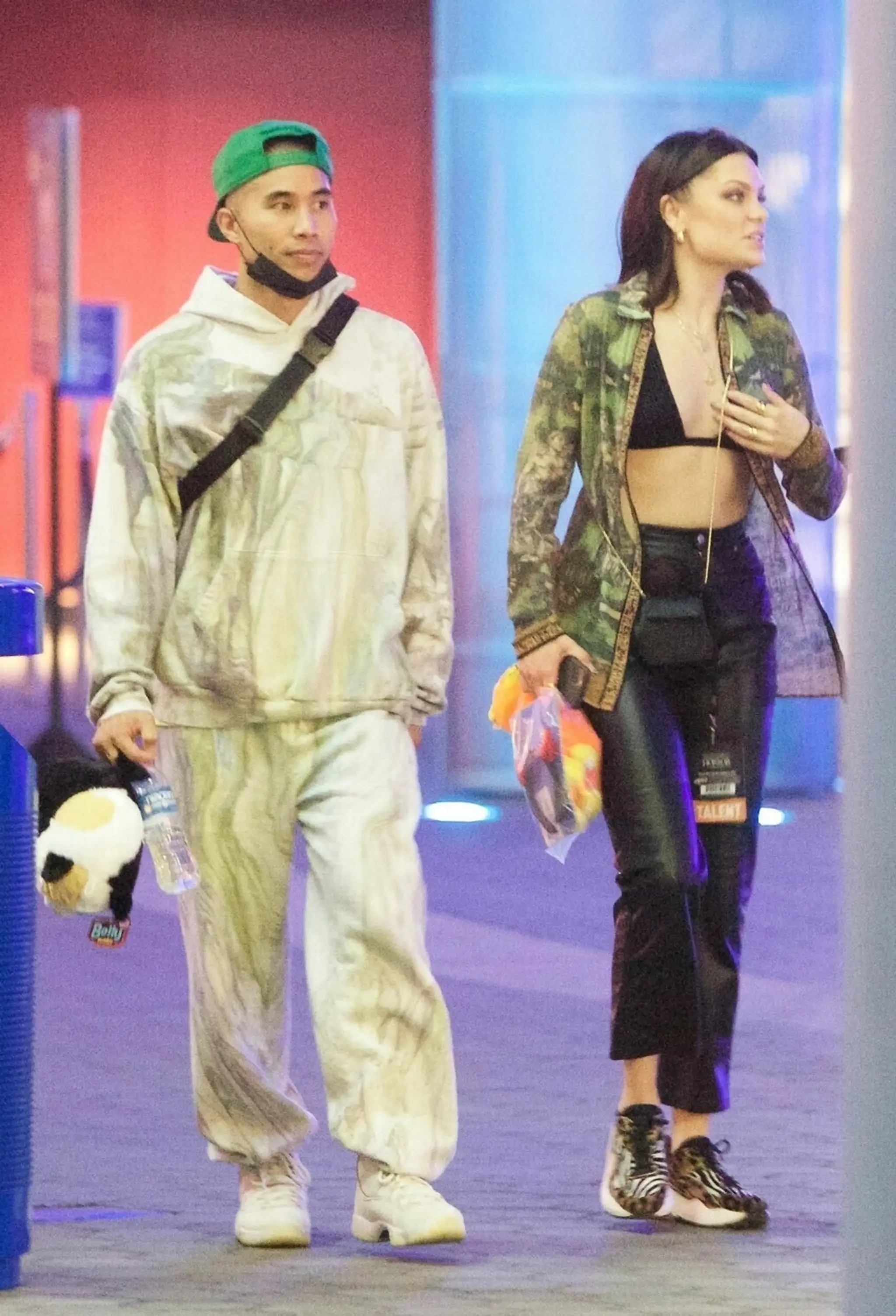Jessie J na snímke s tanečníkom Maxom Phamom.