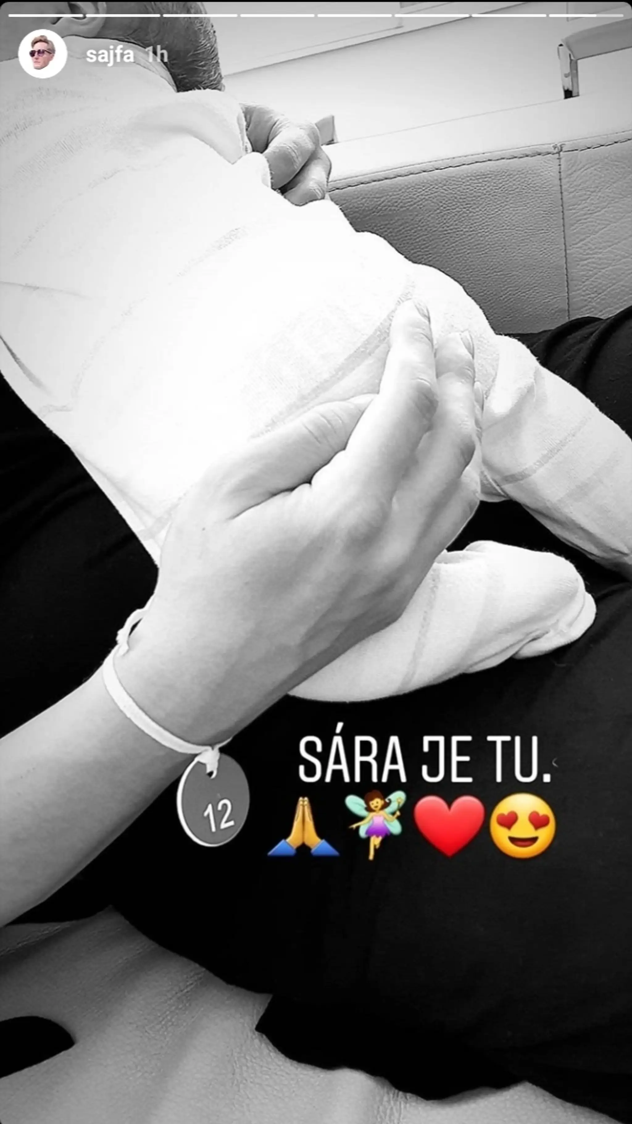 Štefan Štec sa stal otcom