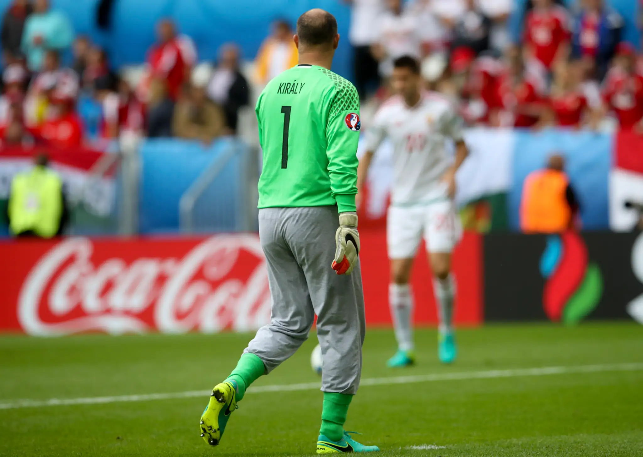 Veterán a maďarský rekordér v počte reprezentačných štartov brankár Gábor Király.