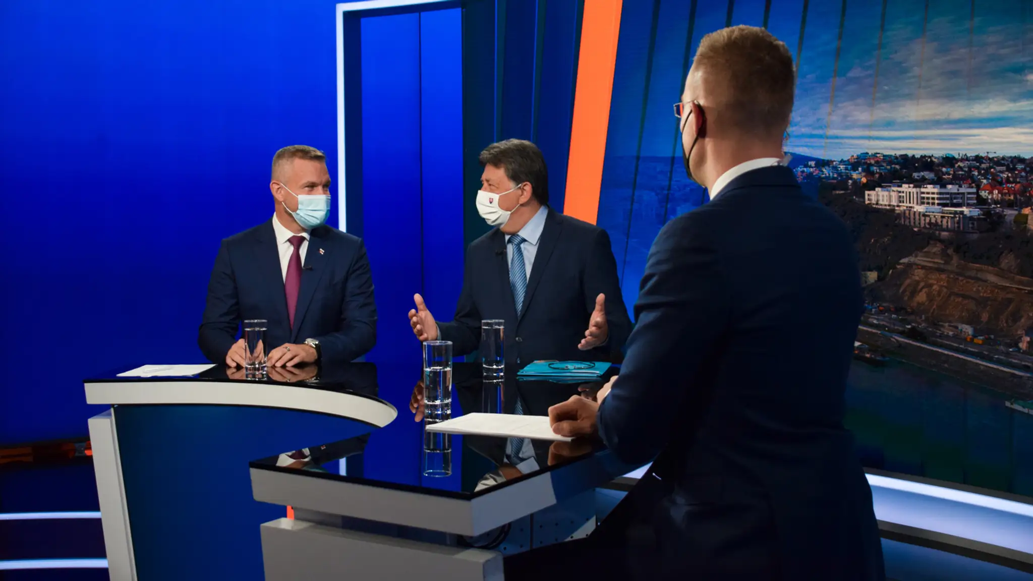 Peter Pellegrini a Ján Budaj v Na telo.