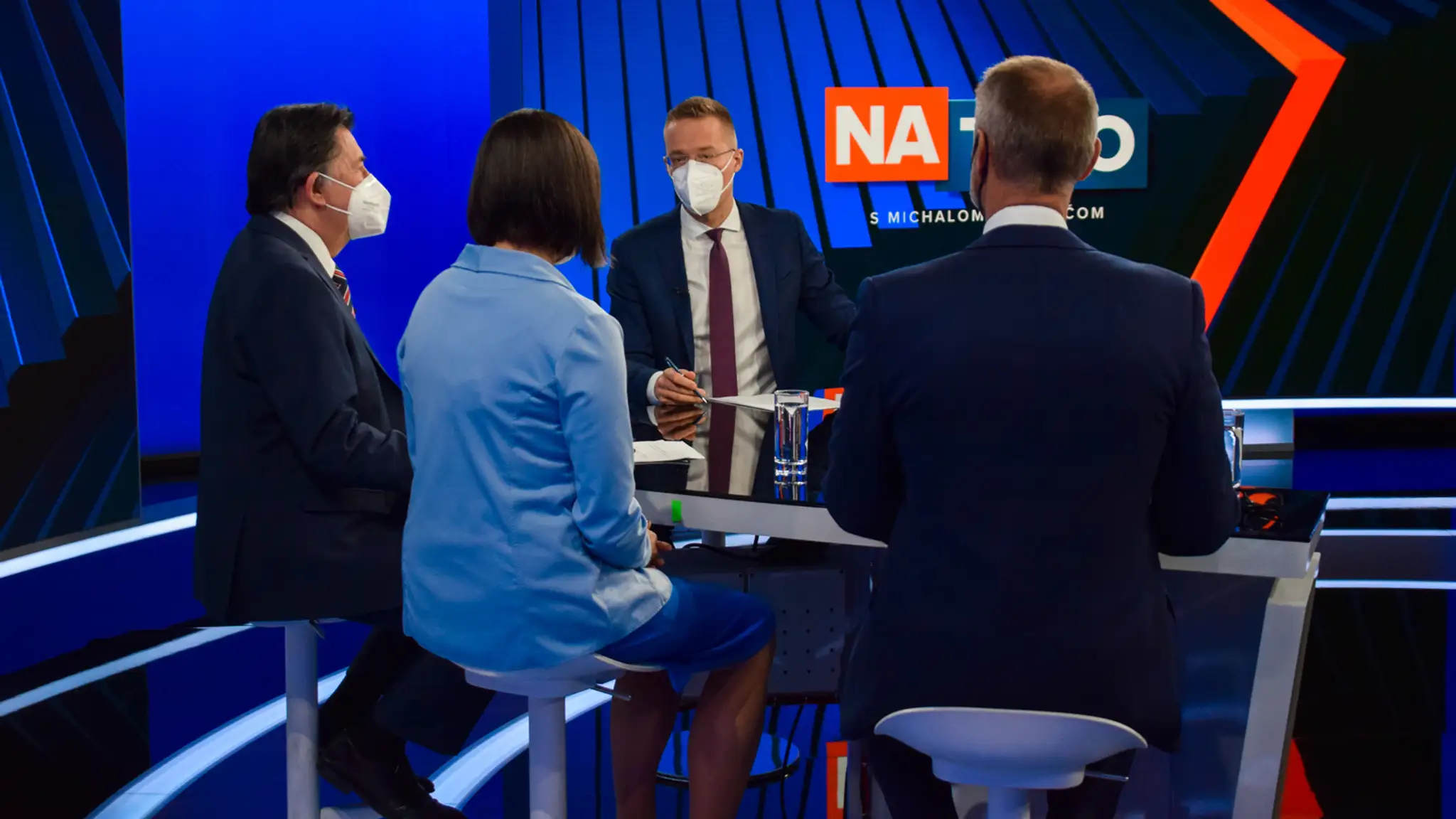 R. Raši, M. Kolíková, J. Budaj v Na telo.