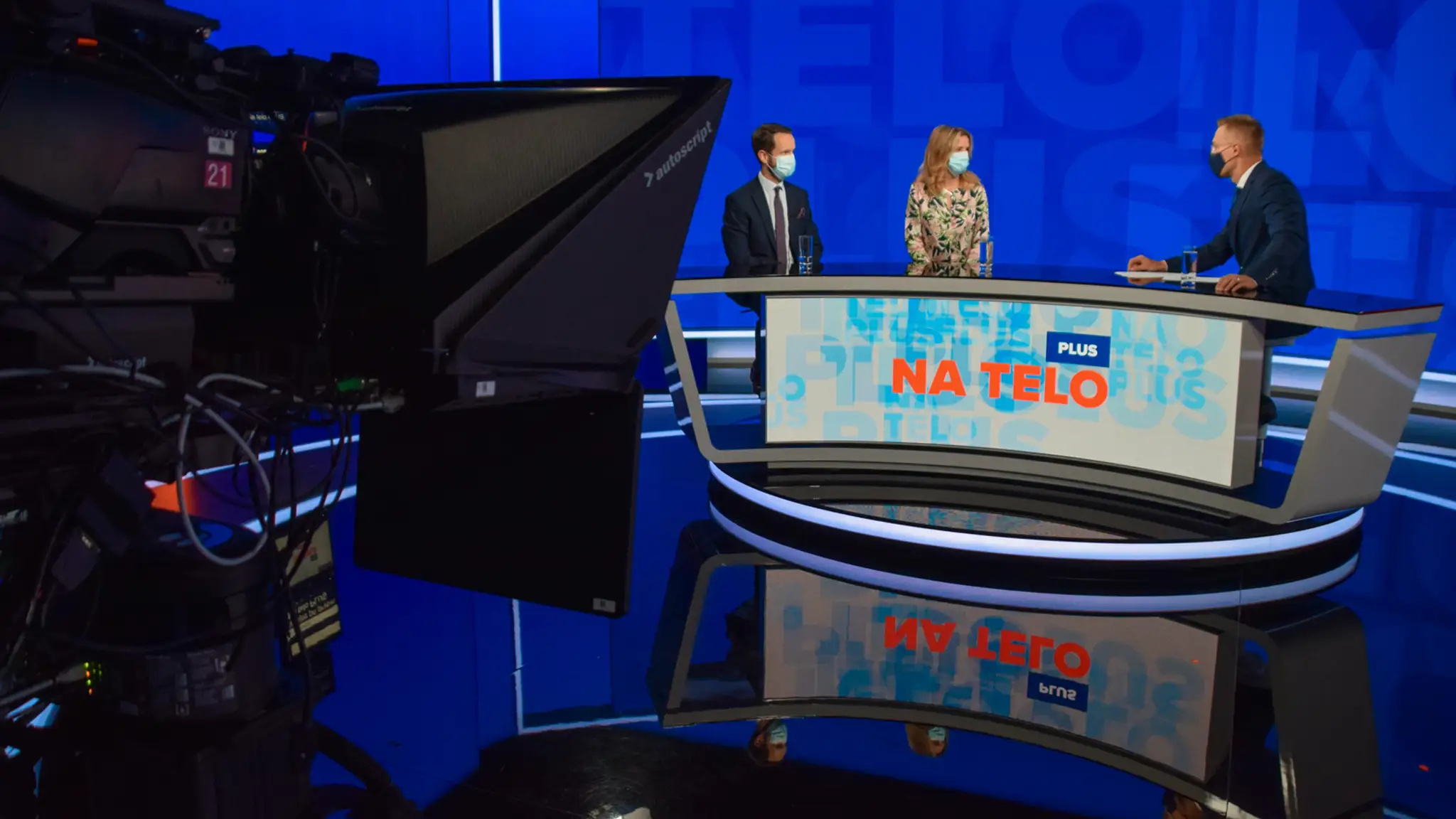 Peter Sabaka a Alena Koščálová v Na telo plus.