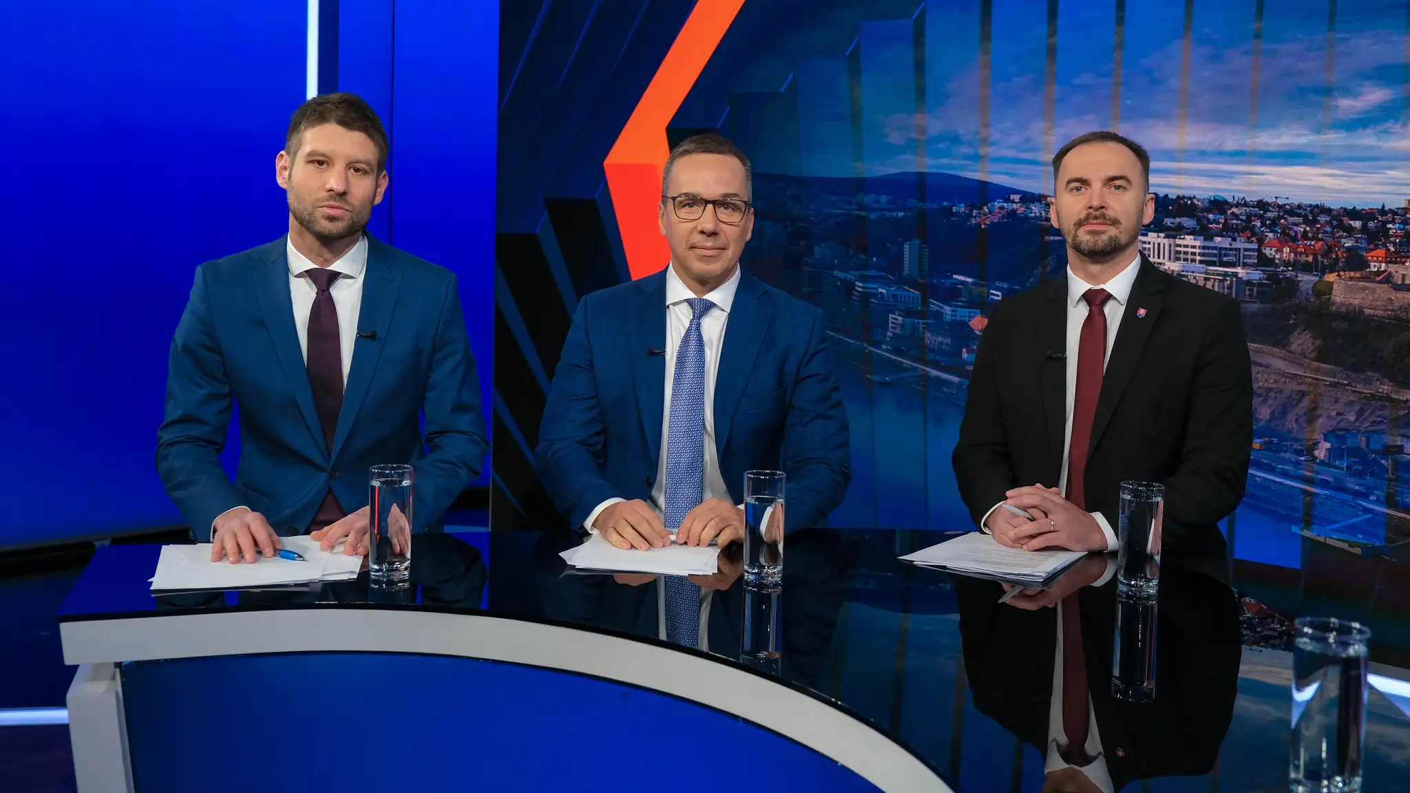 Michal Šimečka, Erik Tomáš a Michal Šipoš v relácii Na telo.