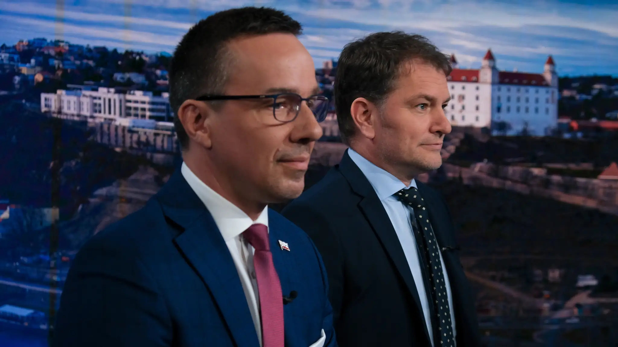 Erik Tomáš a Igor Matovič v relácii Na telo.