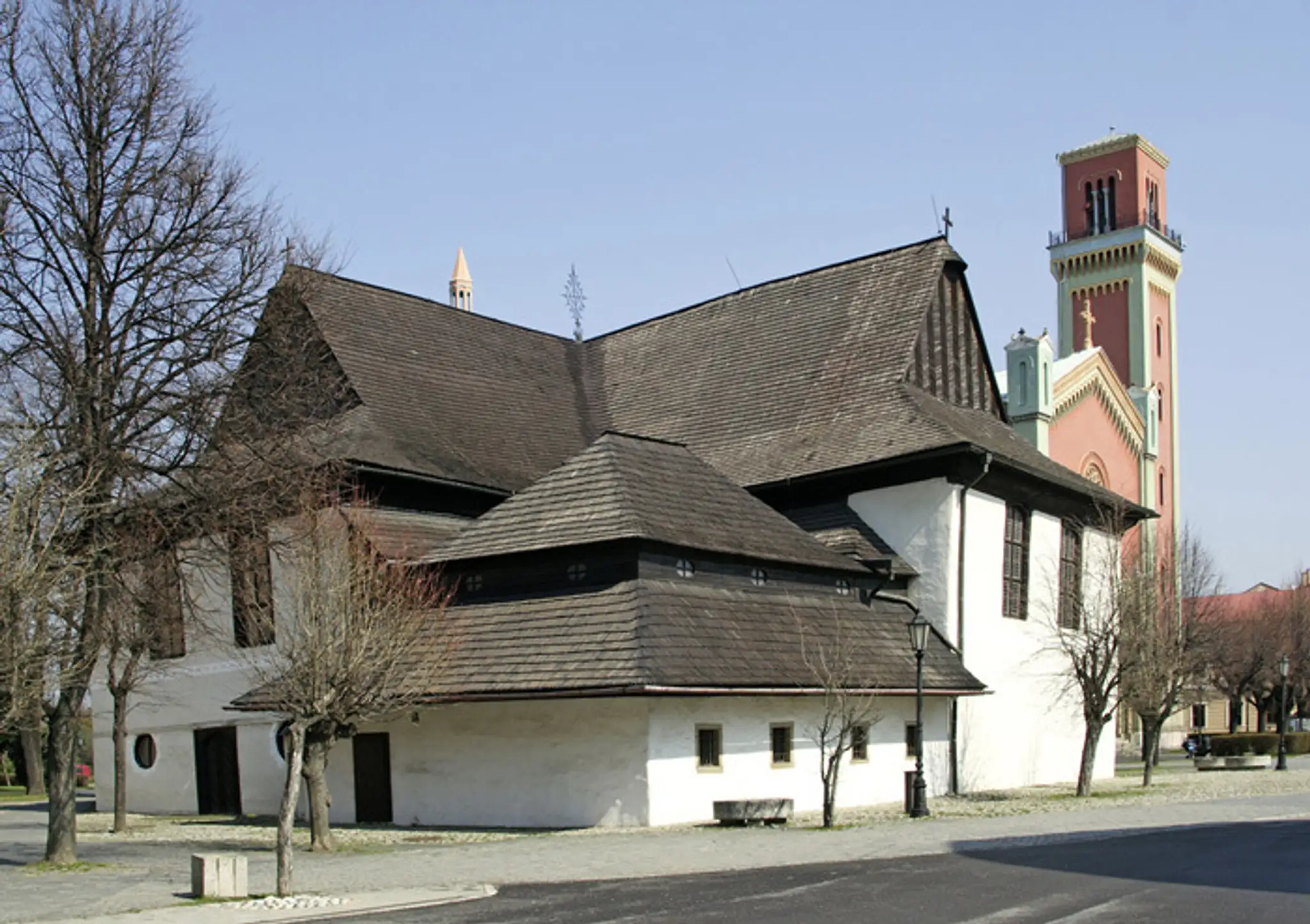 Evanjelický drevený artikulárny kostol zasvätený sv. Trojici v Kežmarku.