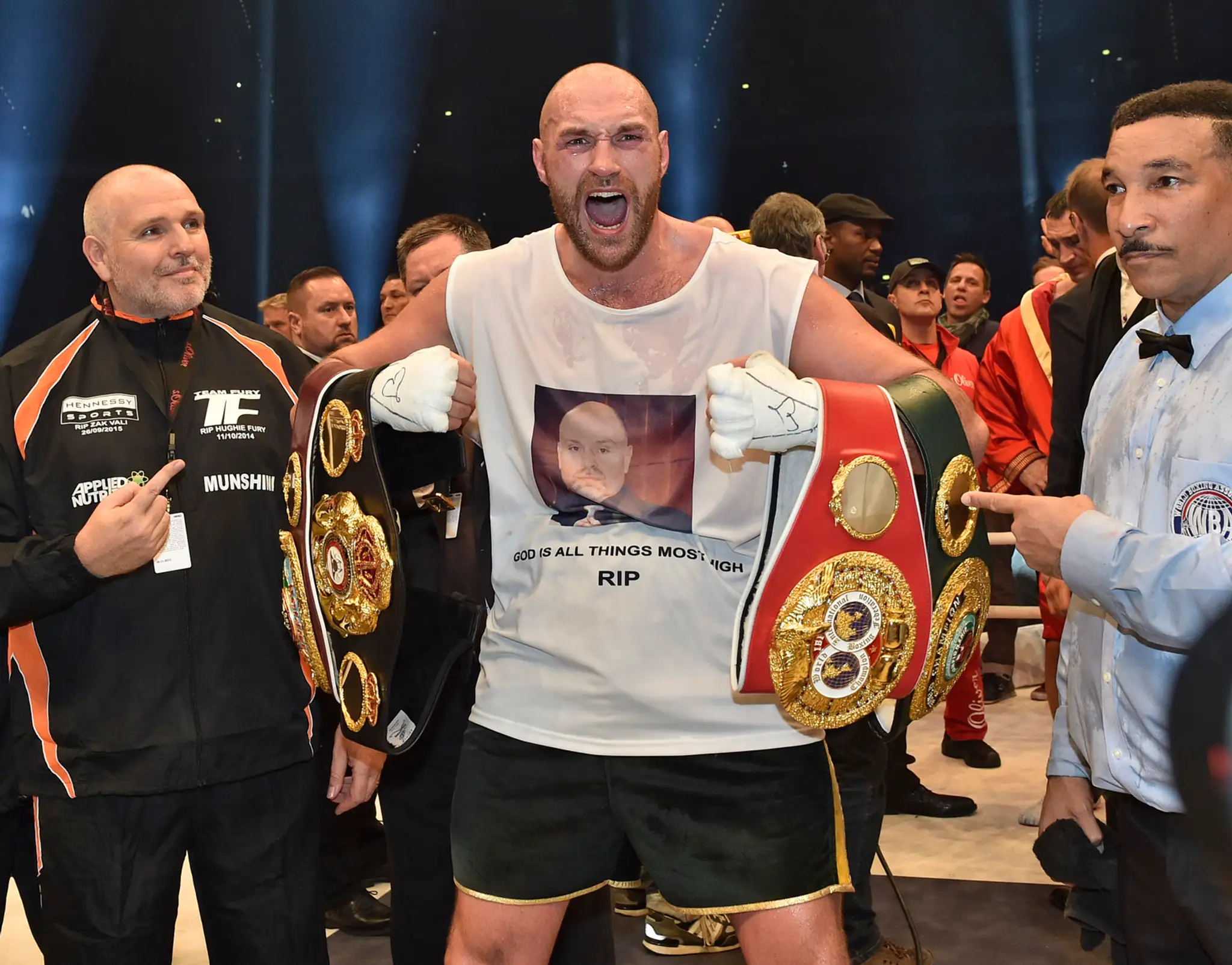 Nový svetový šampión v ťažkej váhe - Tyson Fury.