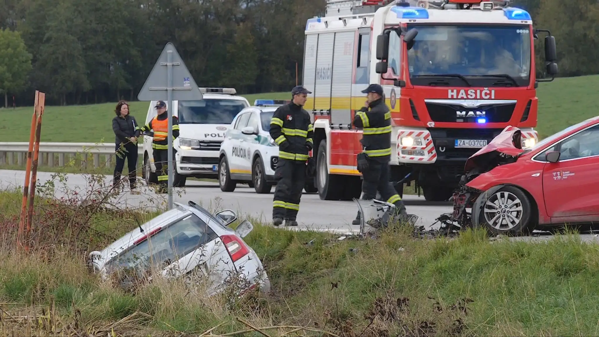 Nehoda medzi Žilinou a Terchovou