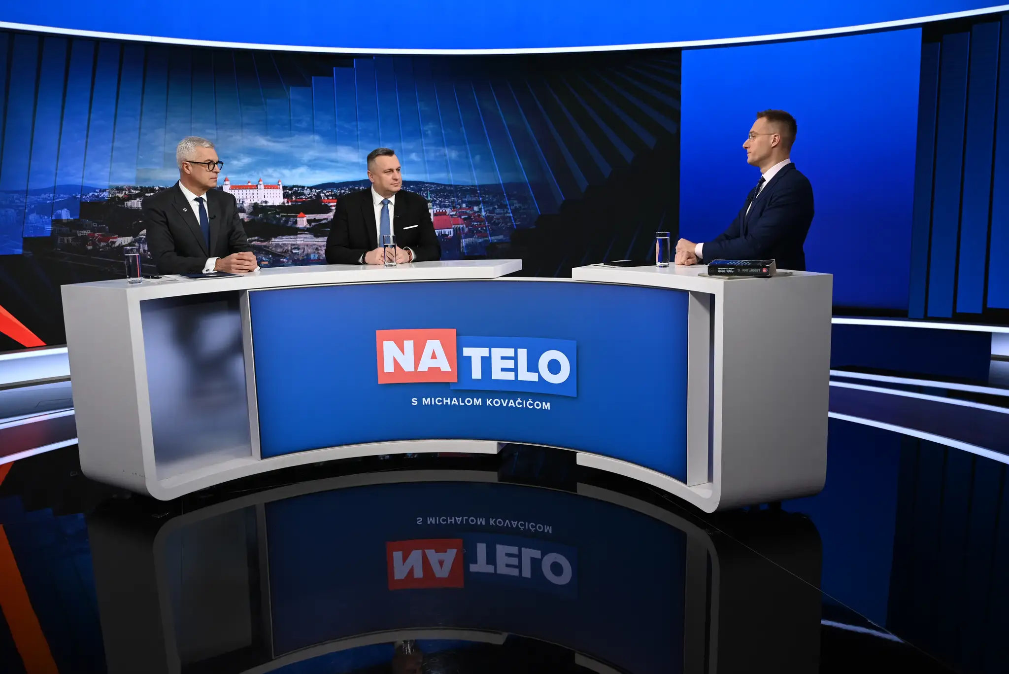 Hosťami relácie Na telo boli Andrej Danko a Ivan Korčok.