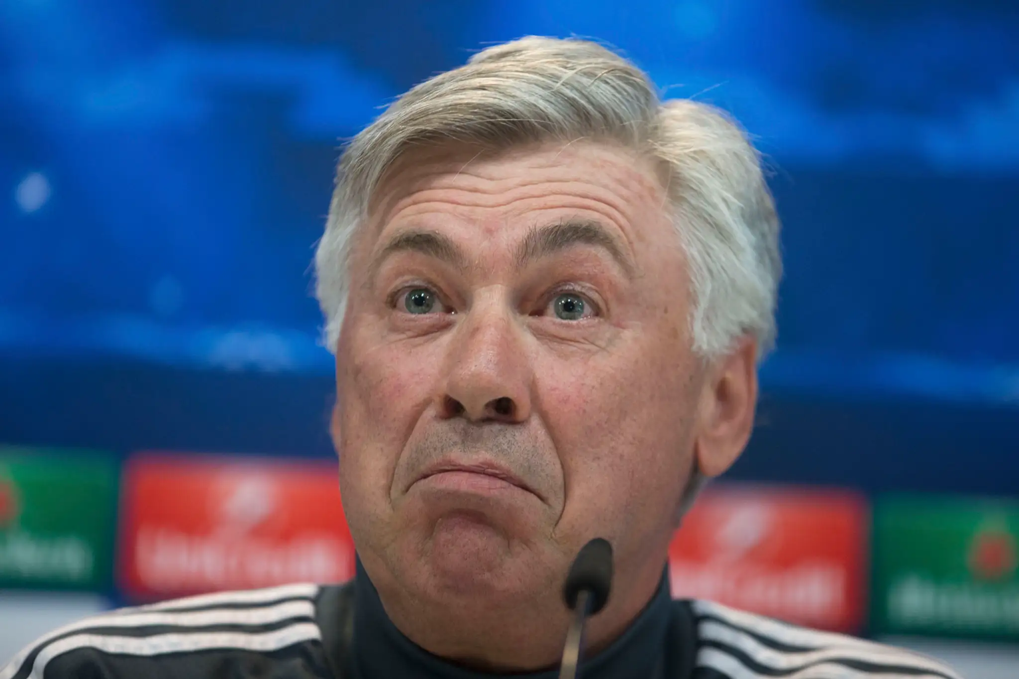 Tréner Realu Madrid Carlo Ancelotti