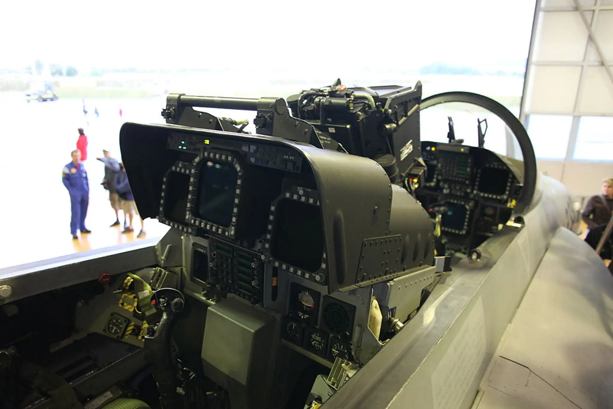 Kokpit F/A-18 Hornet