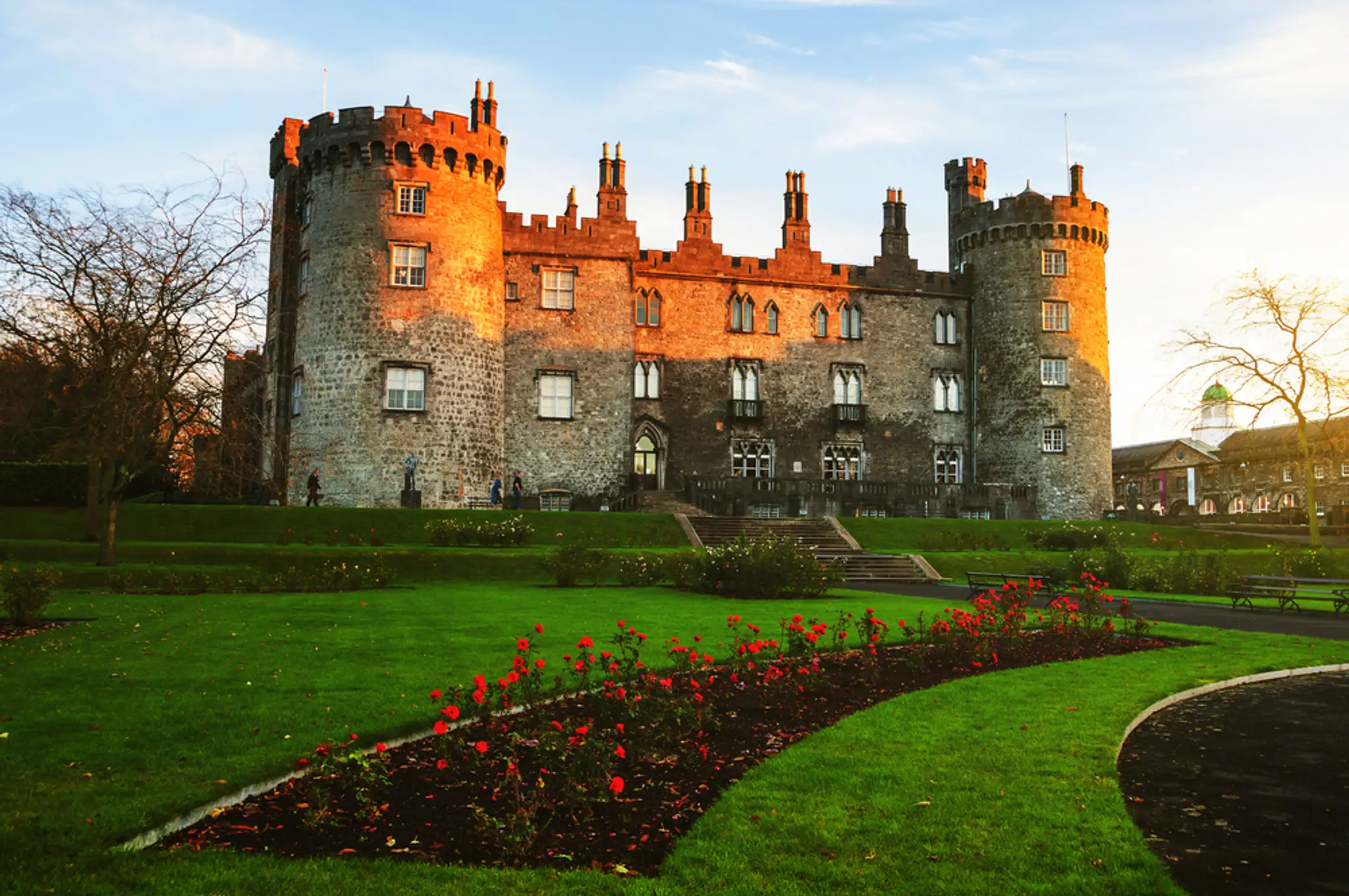 Hrad Kilkenny, Írsko.