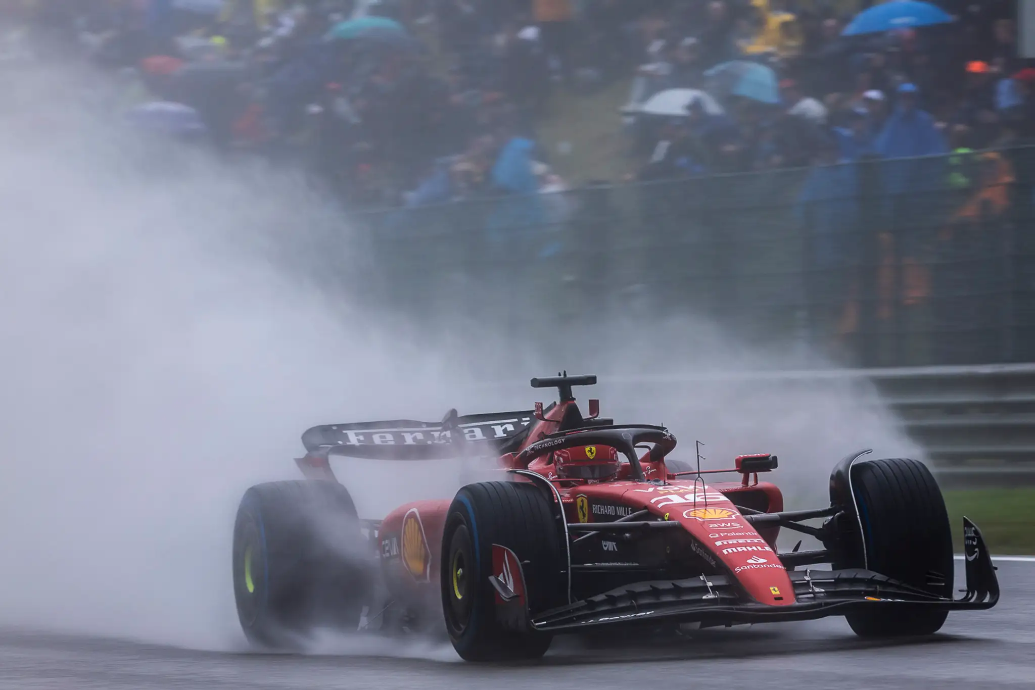 Charles Leclerc vo svojom monoposte.