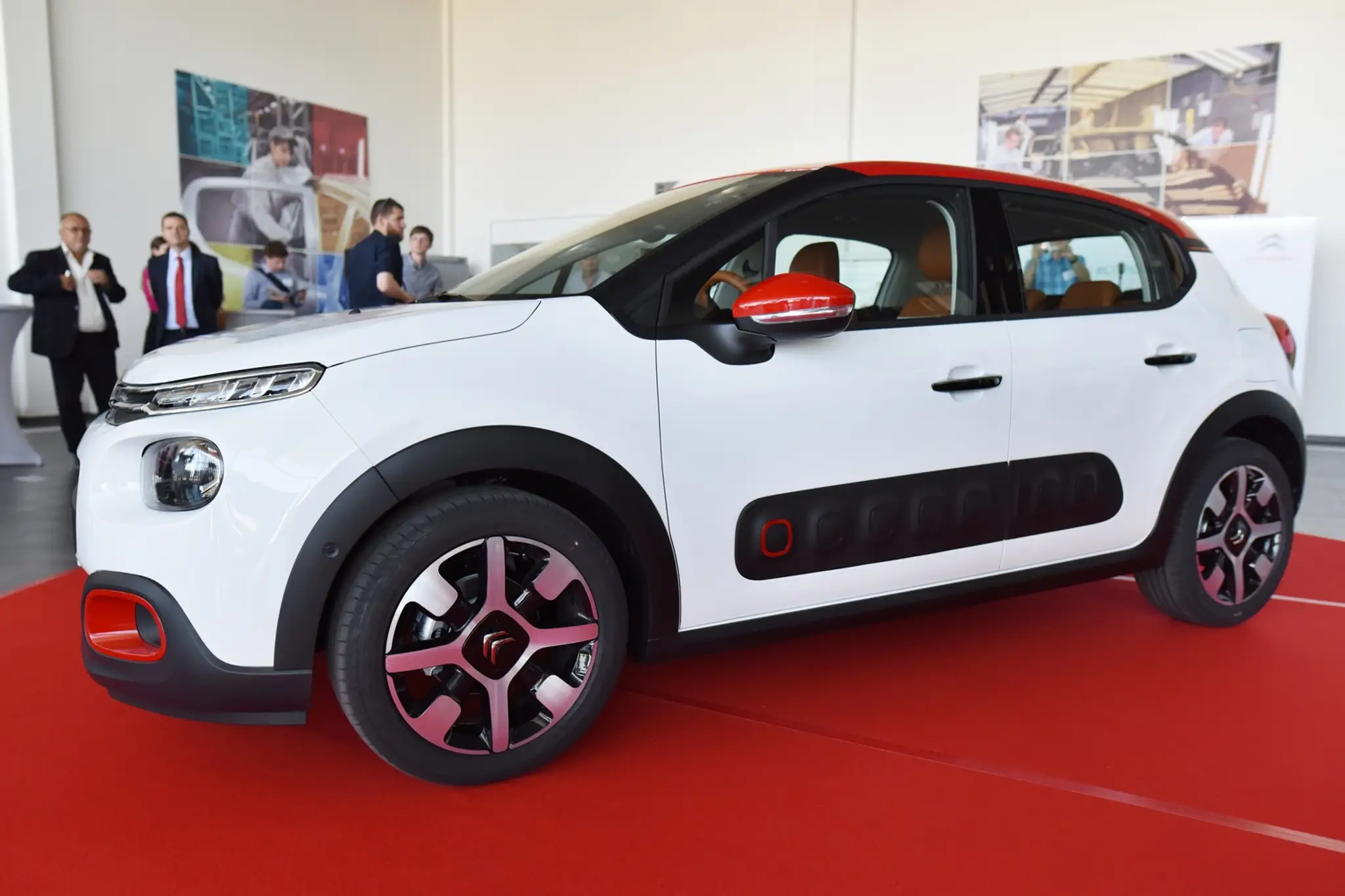 Na snímke nový model automobilu Citroën C3