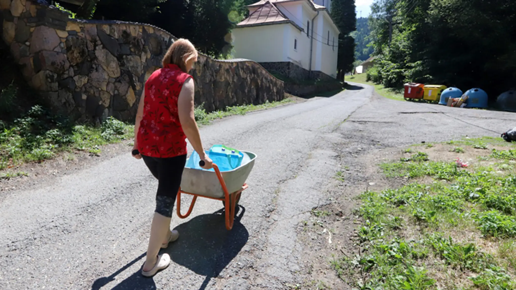 V časti Banskej Štiavnice Banky vyschli studne.