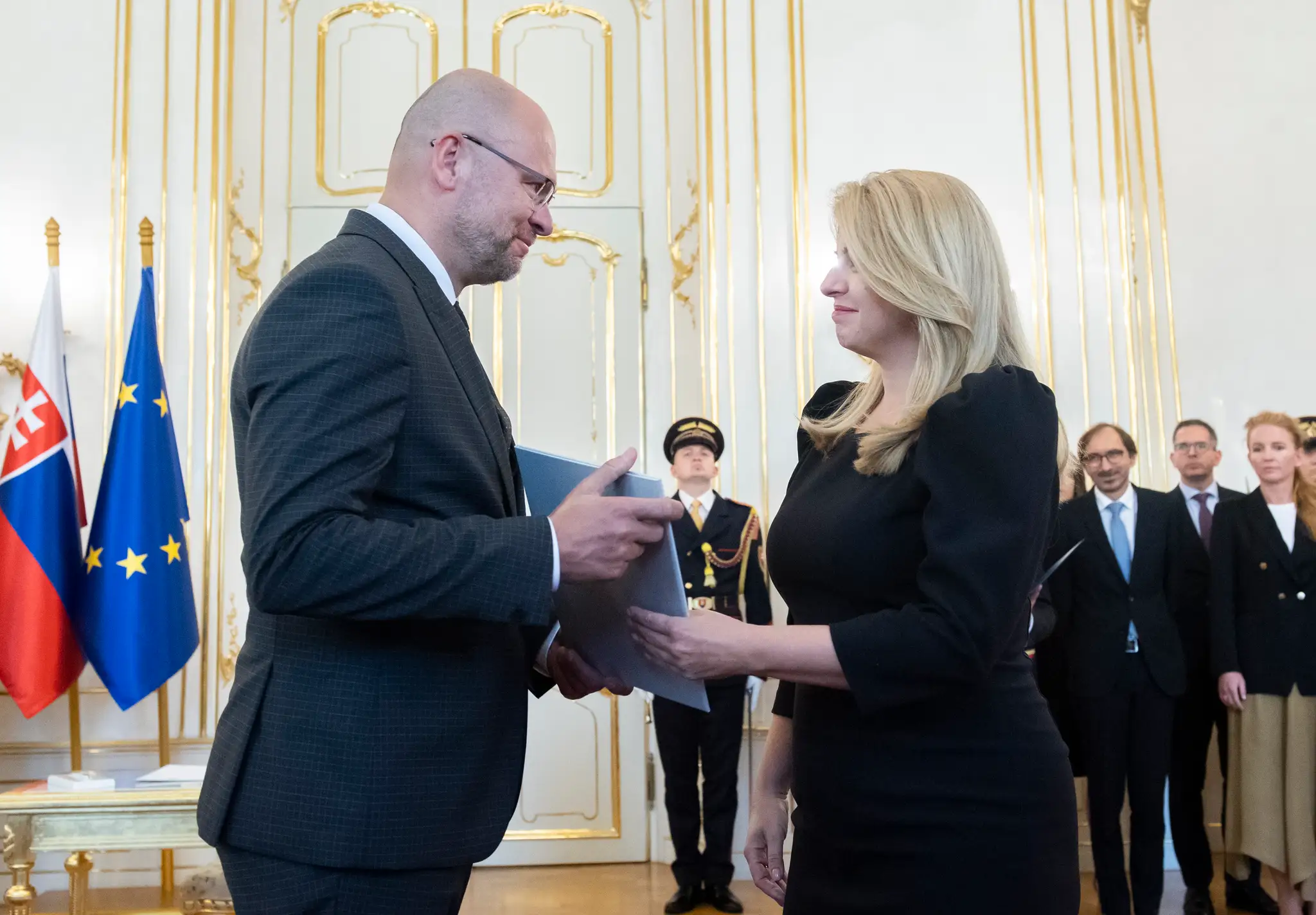 Richard Sulík a Zuzana Čaputová.