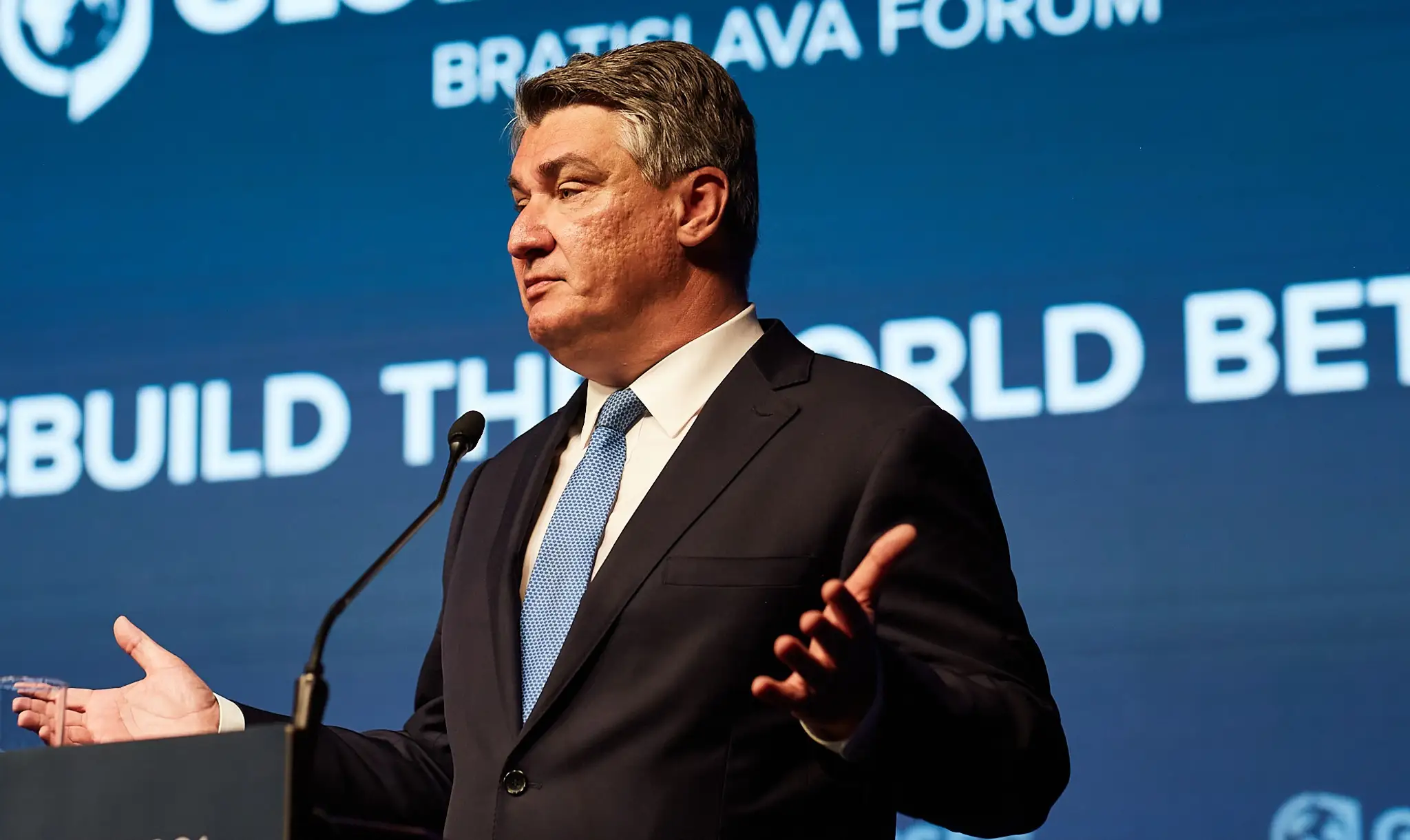 Chorvátsky premiér Zoran Milanovič.