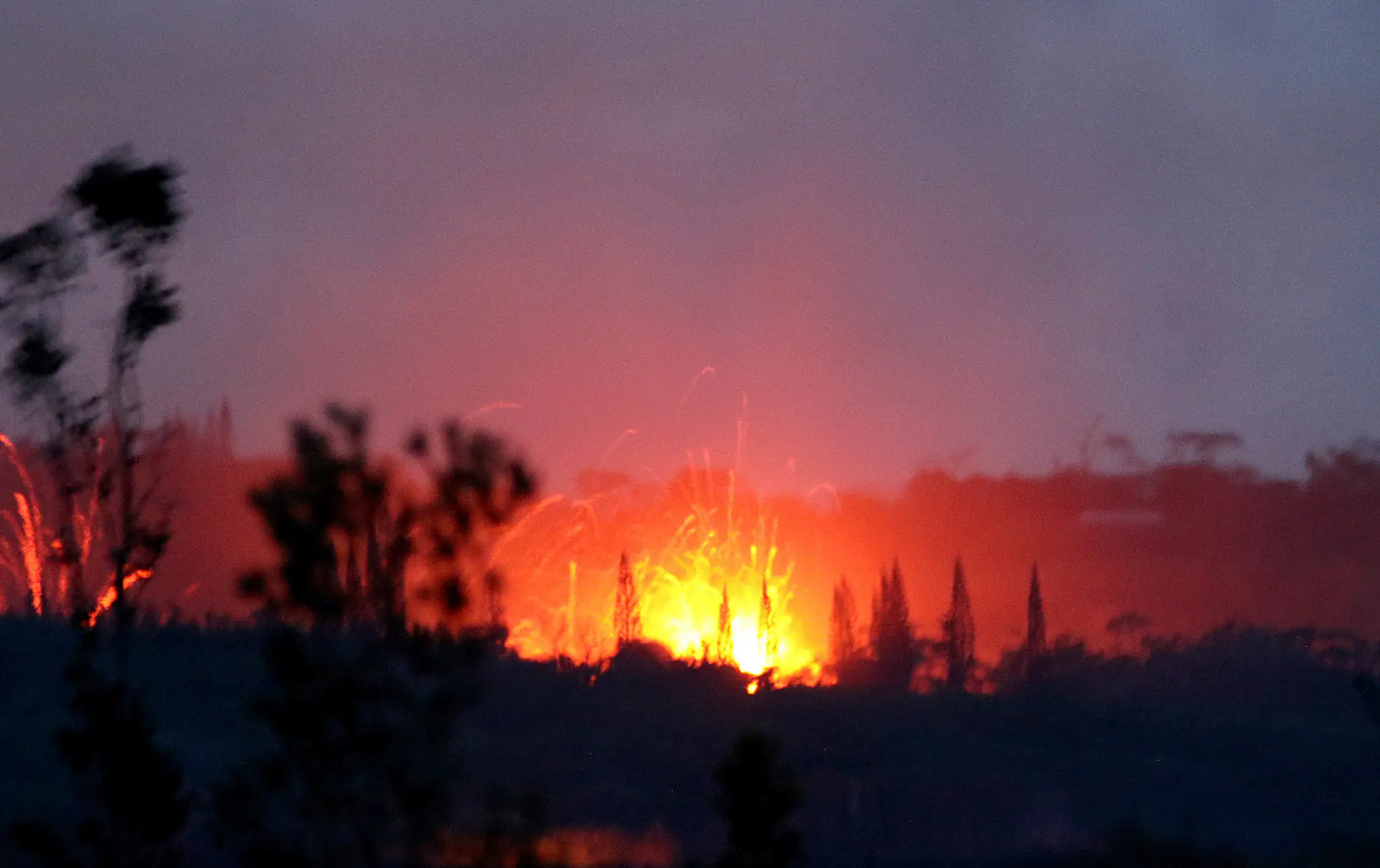 Sopka Kilauea na Havaji
