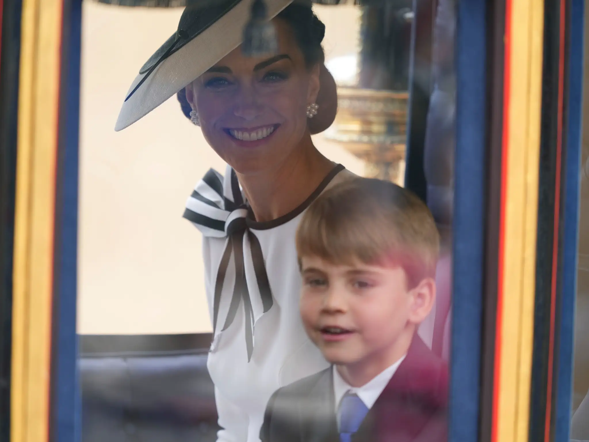 Kate počas prehliadky Trooping The Color.
