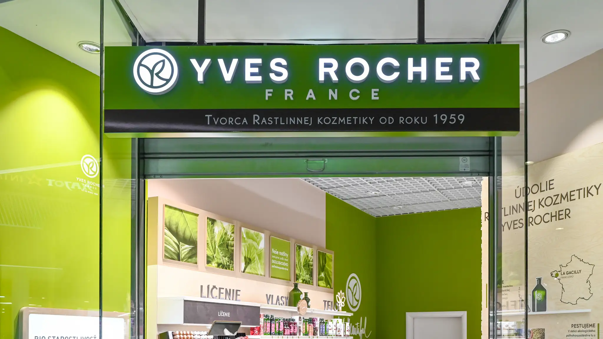 Predajňa Yves Rocher