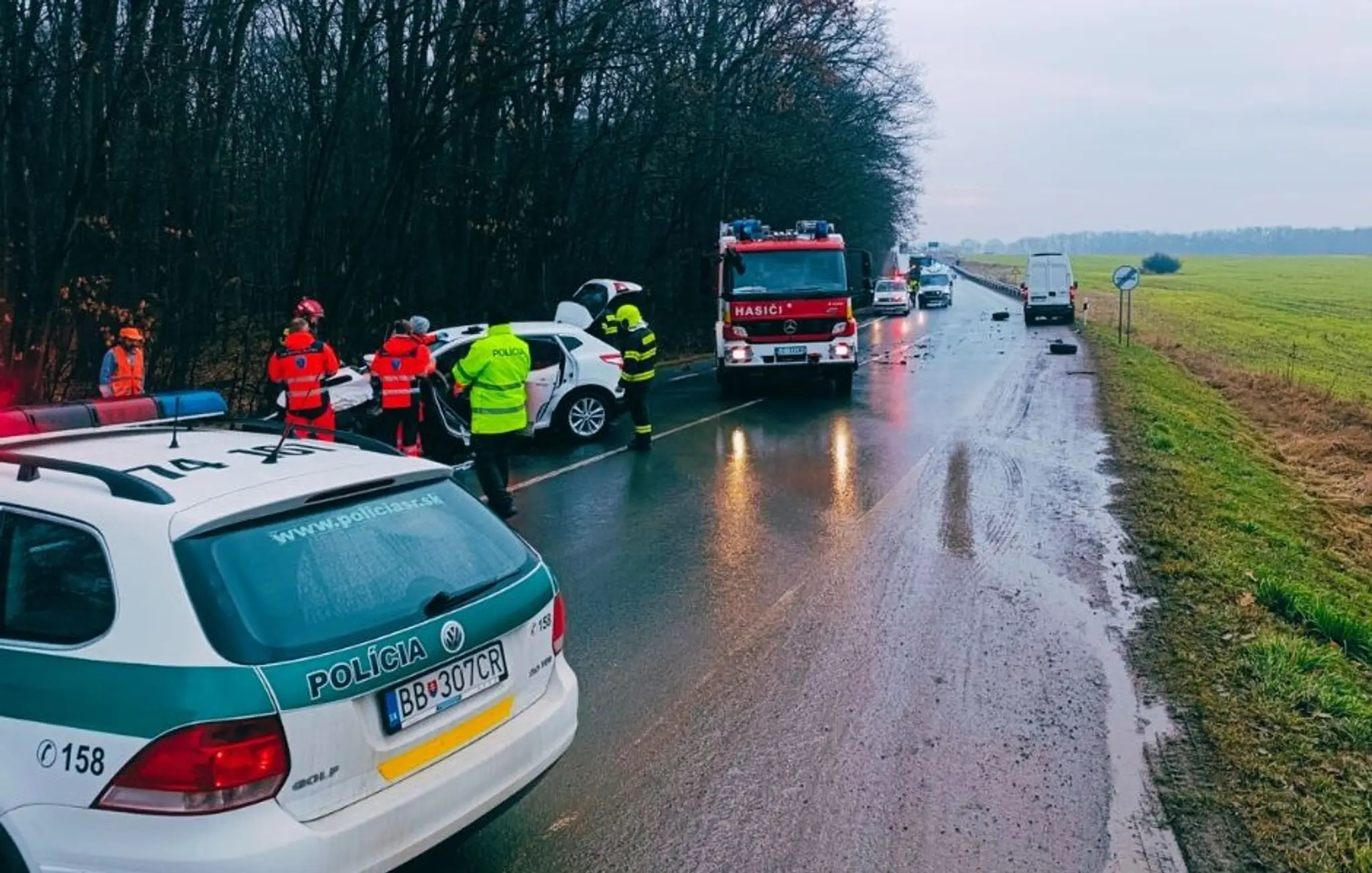 Nehoda pri Tomášovciach