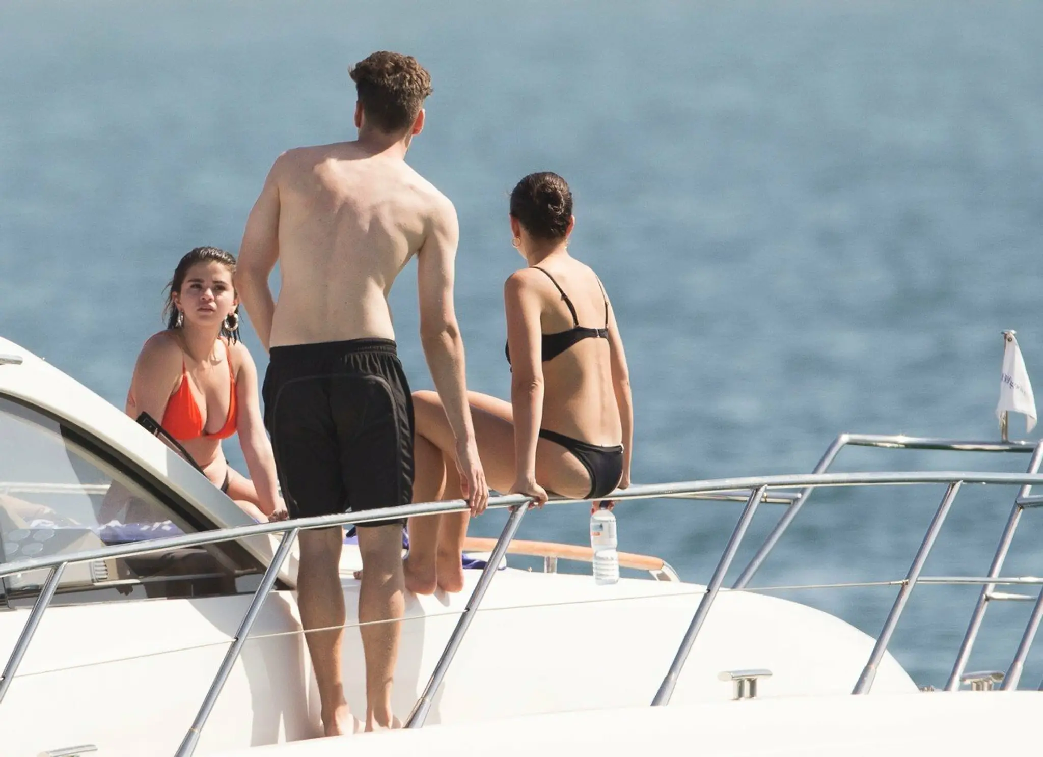 Selena Gomez na jachte v Sydney