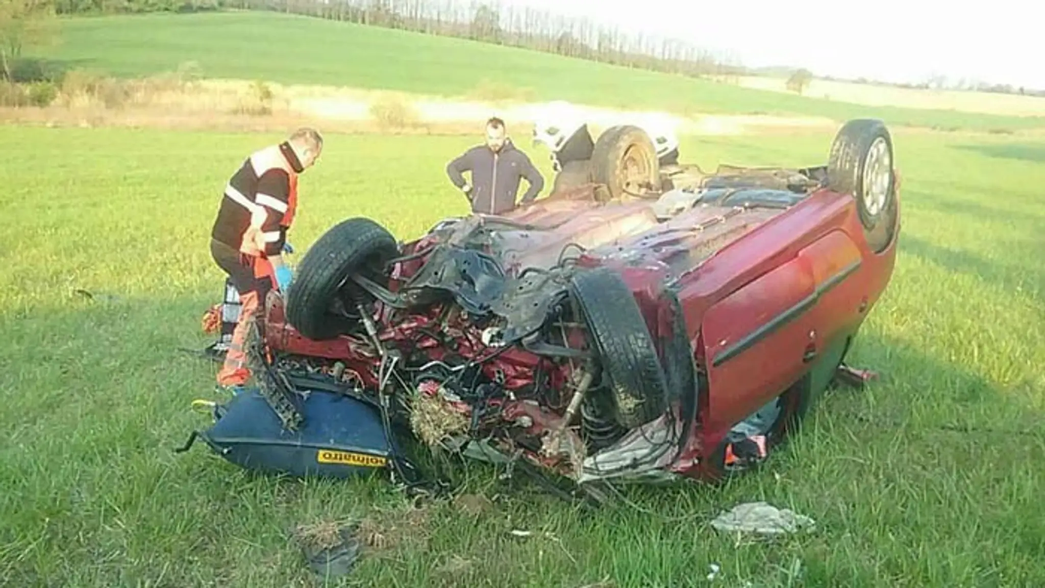 Vážna nehoda v katastri obce Jablonica.
