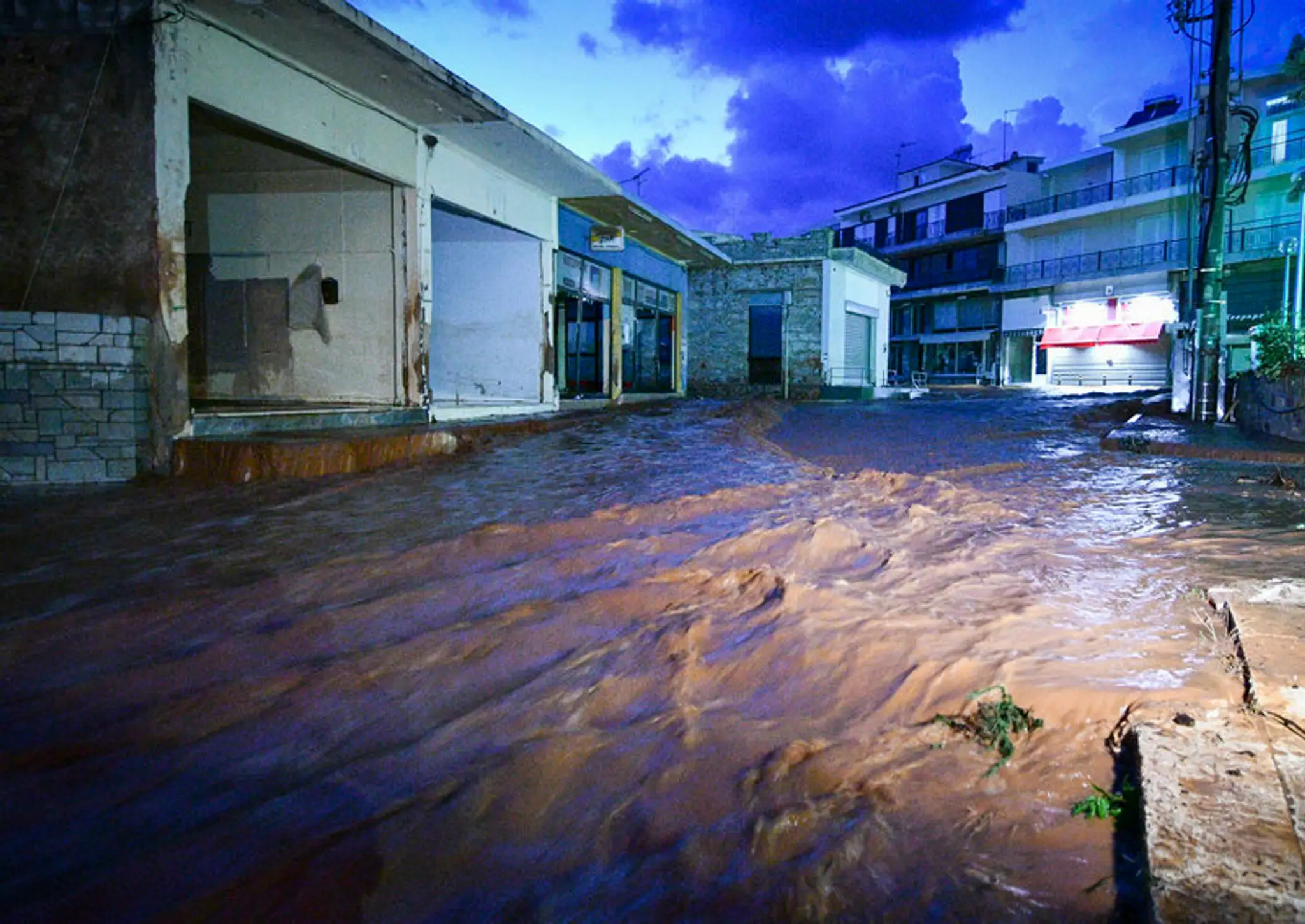 Záplavy v Grécku