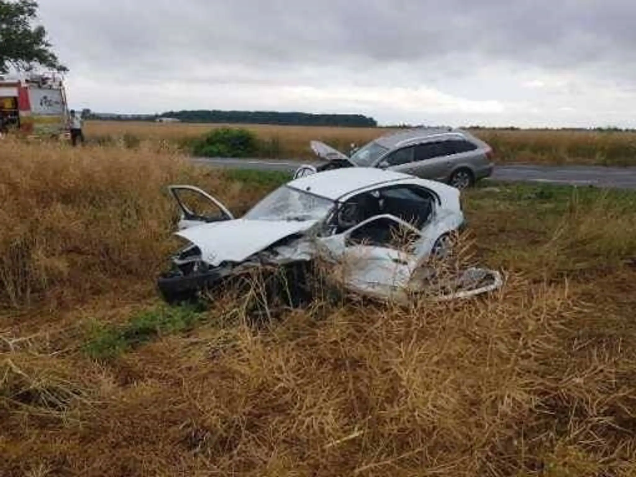 Nehoda v Tekovských Lužanoch