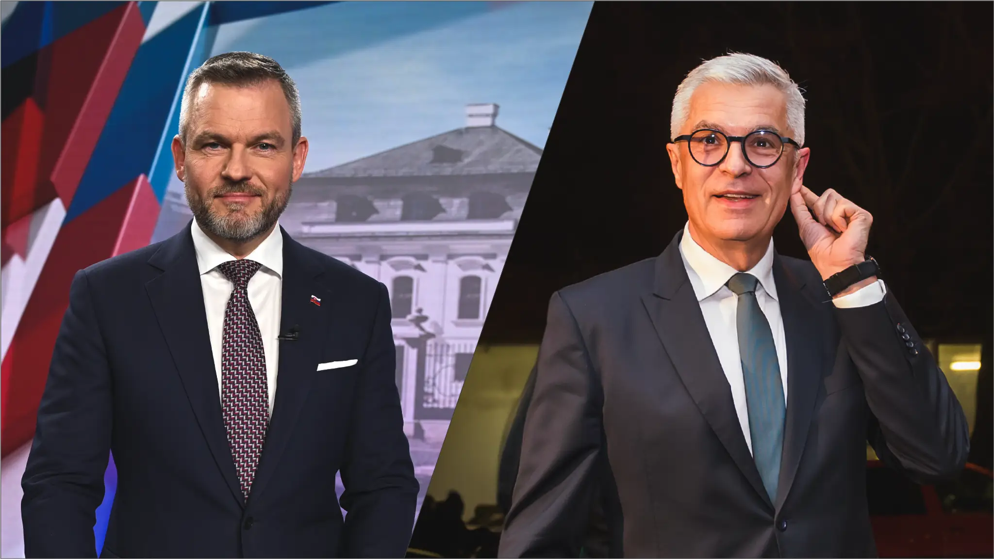 Peter Pellegrini a Ivan Korčok.