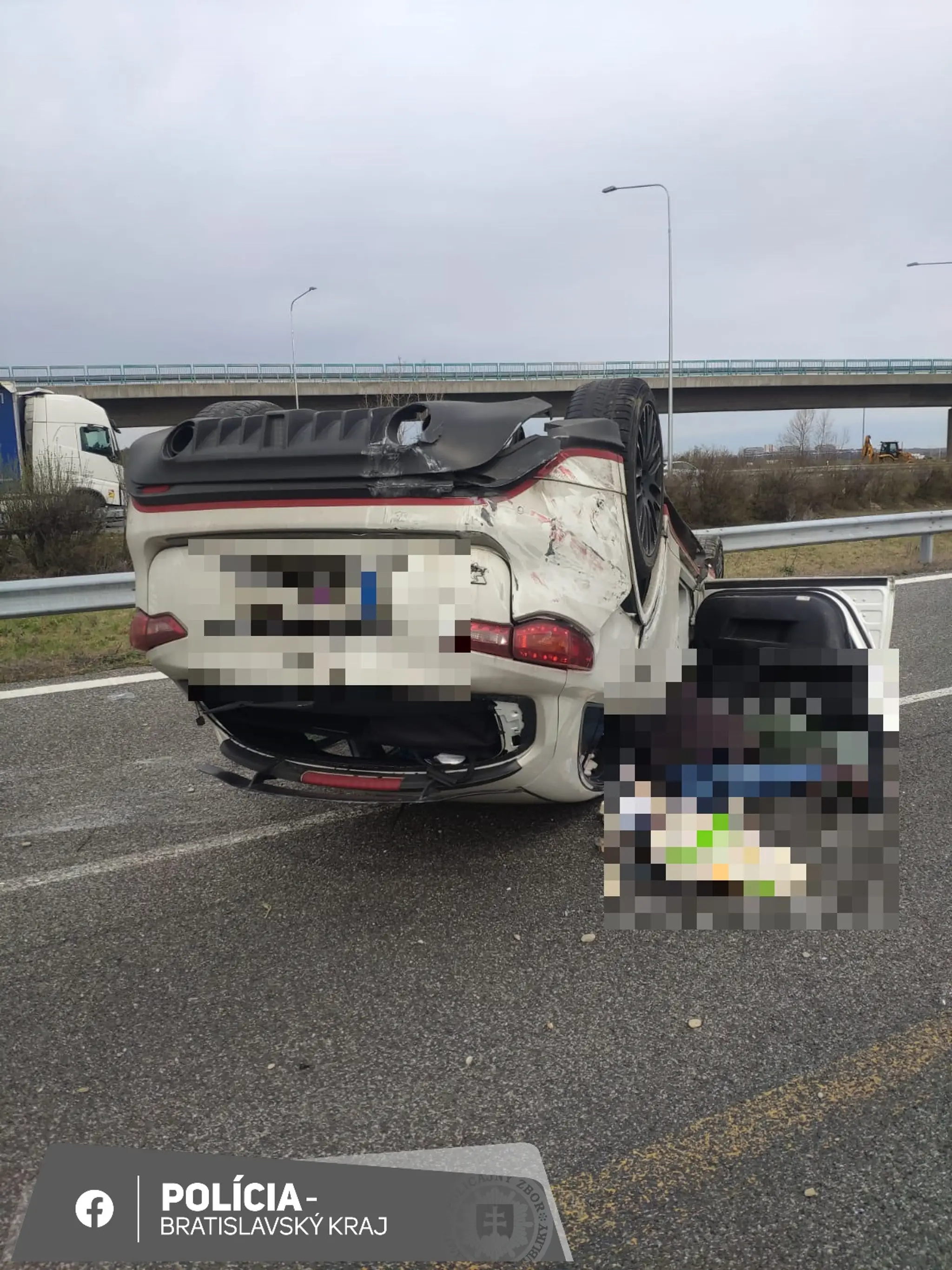 Vážna nehoda na diaľnici D4.