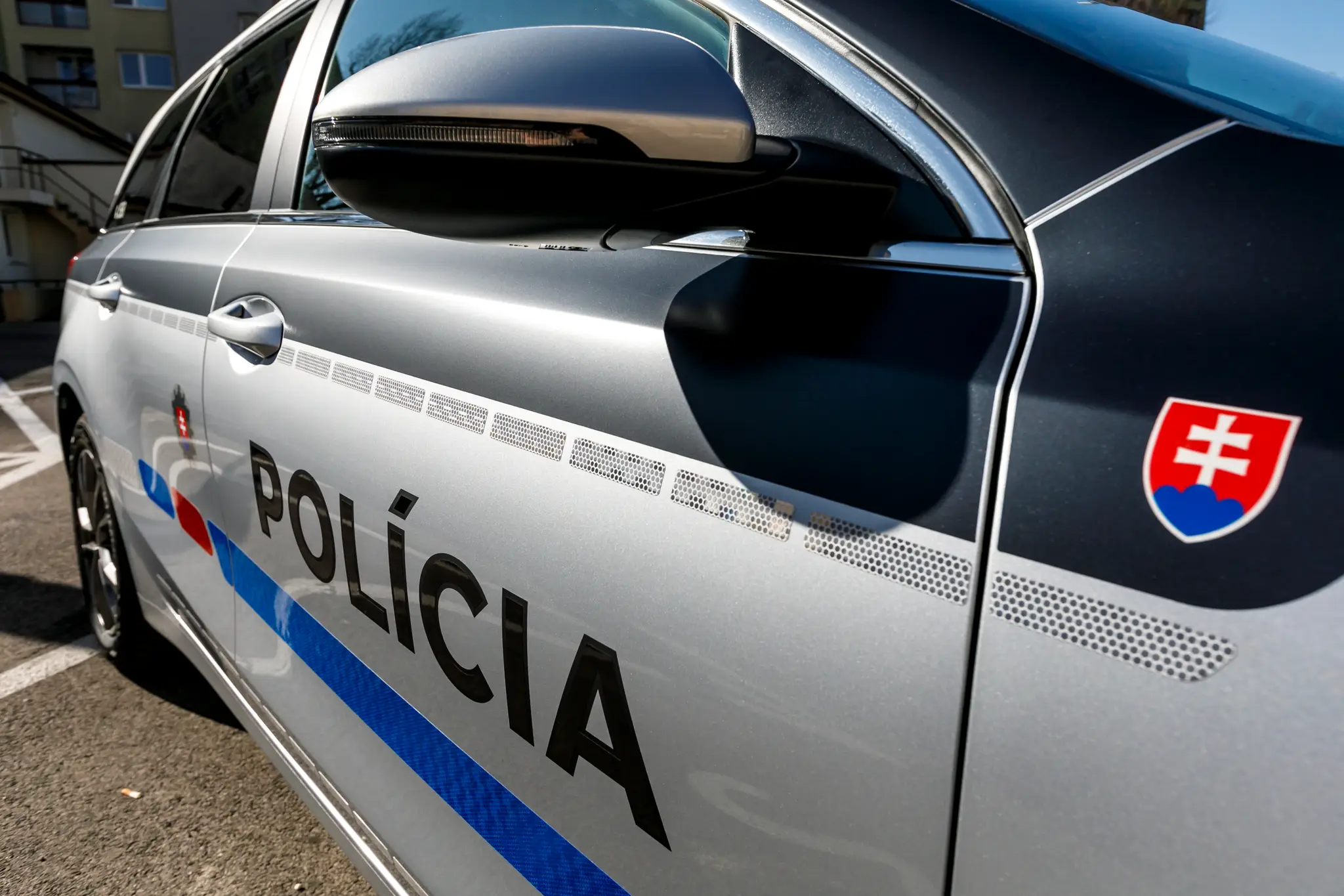 Nový dizajn policajných áut.