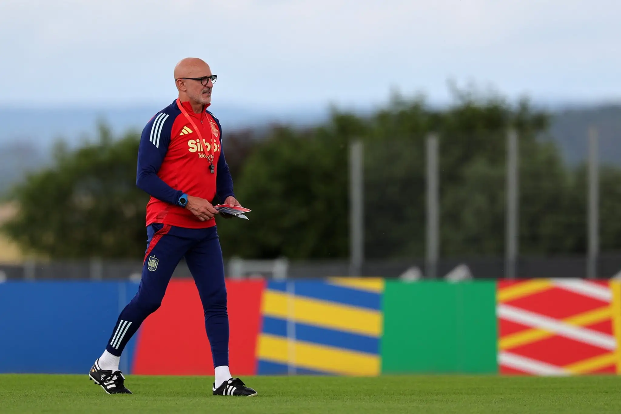 Tréner španielskej futbalovej reprezentácie Luis de la Fuente.