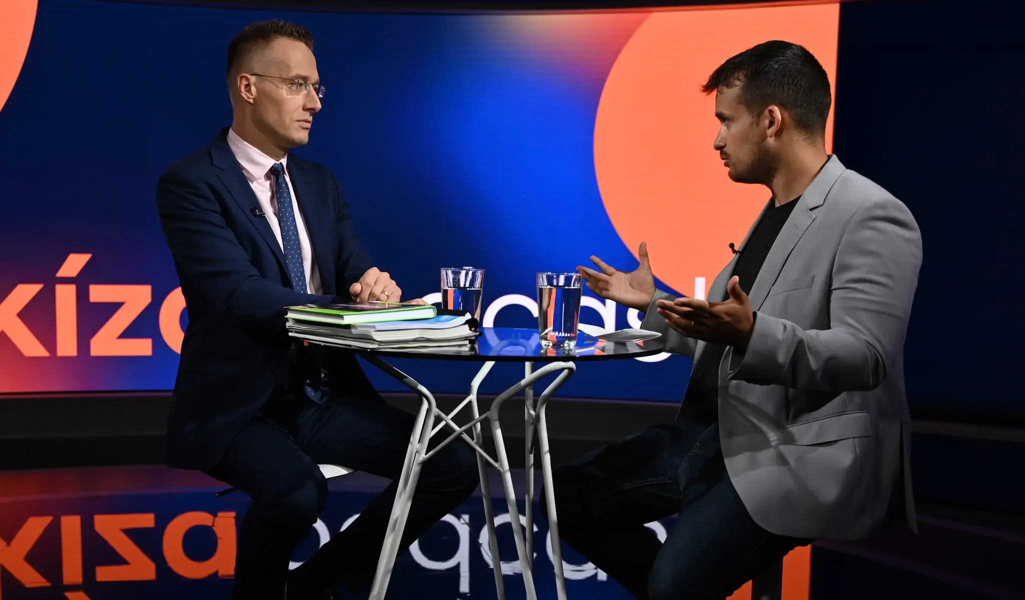 Michal Kovačič a Adel Ghannam.