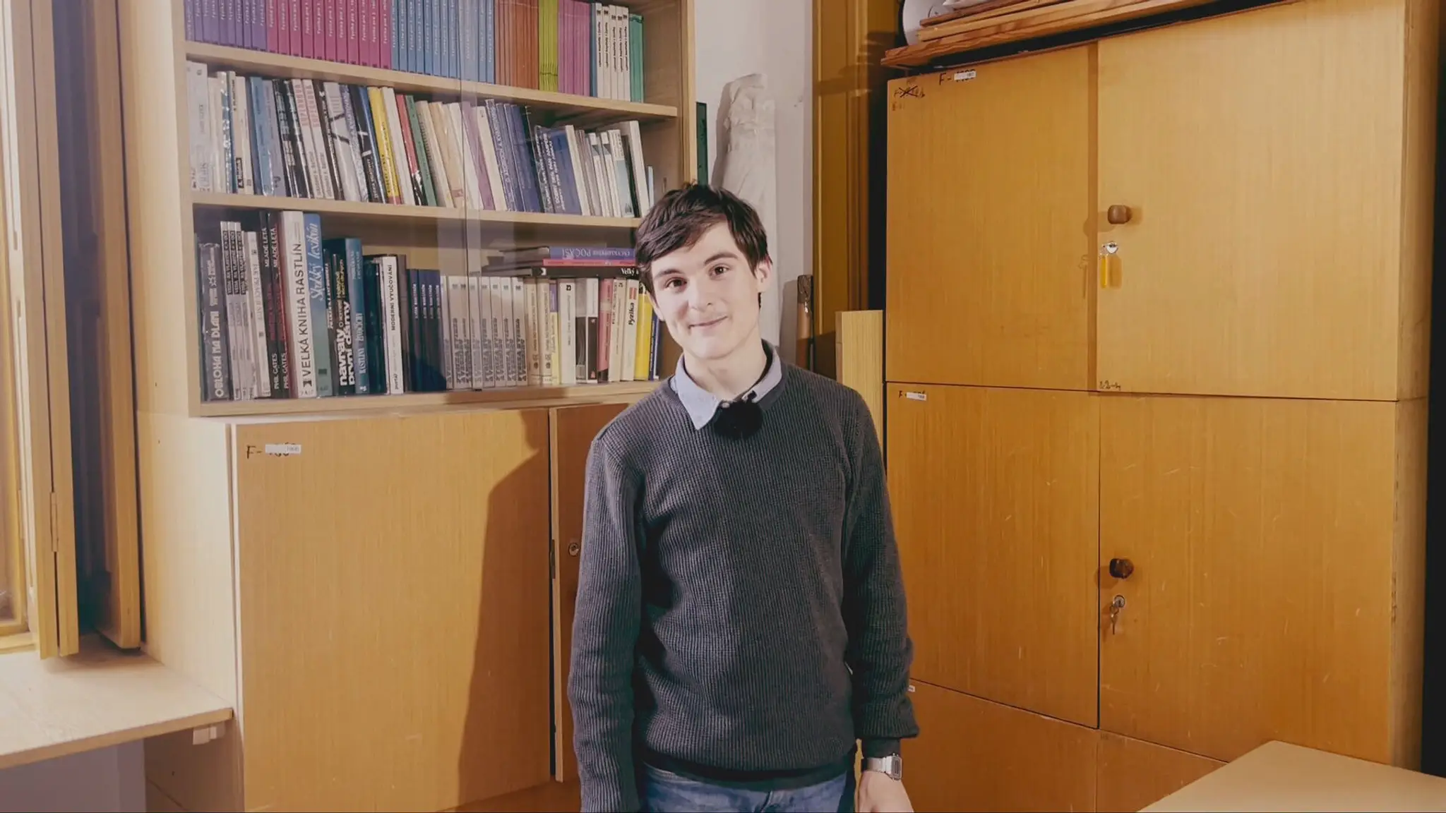 Maturant Marián Kovaľ