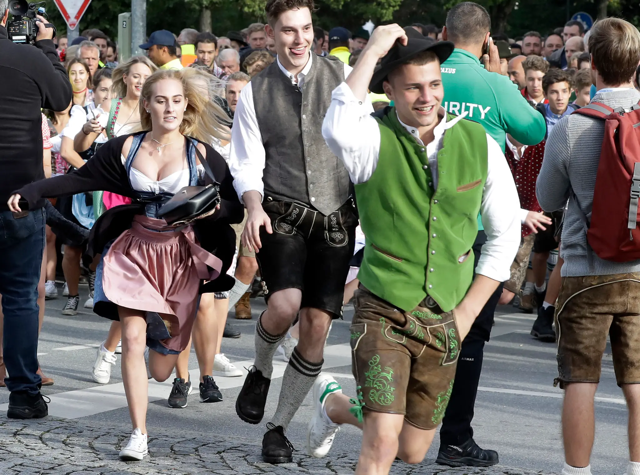 Otvorenie Oktoberfestu.