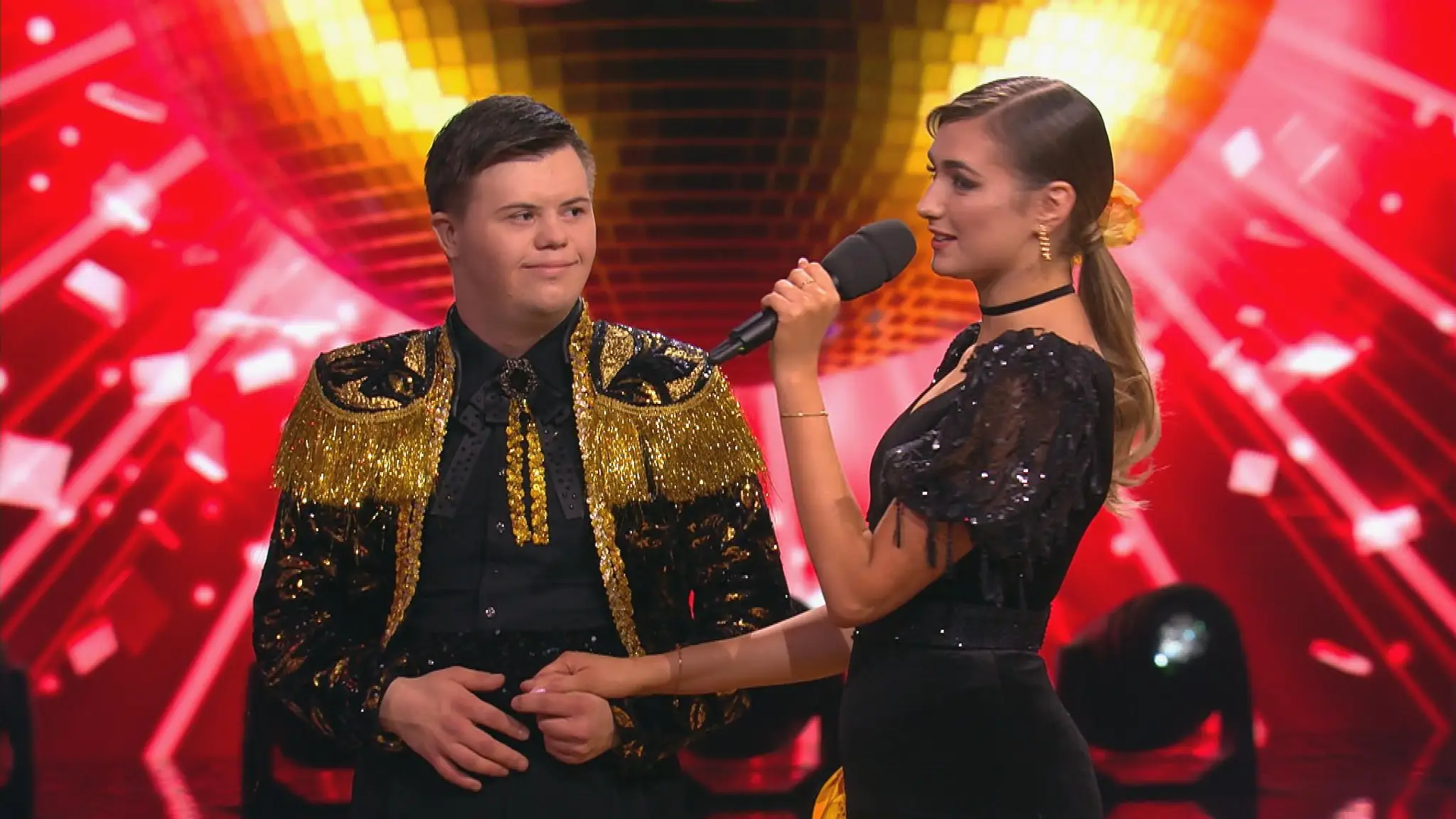 Šimon Jakuš a Patrícia Piešťanská po vypadnutí z Let's Dance.