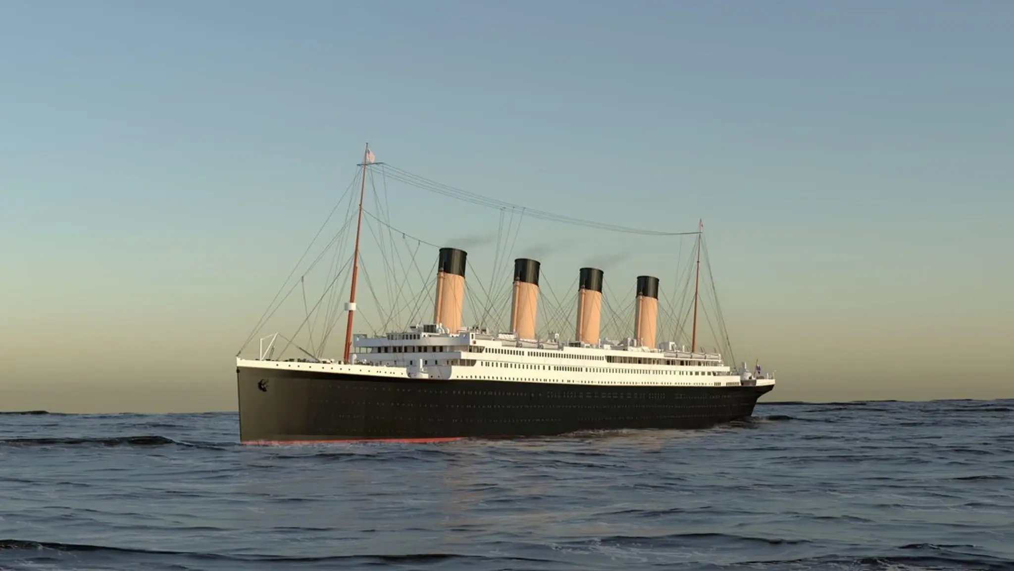 Modelové vyobrazenie Titanicu