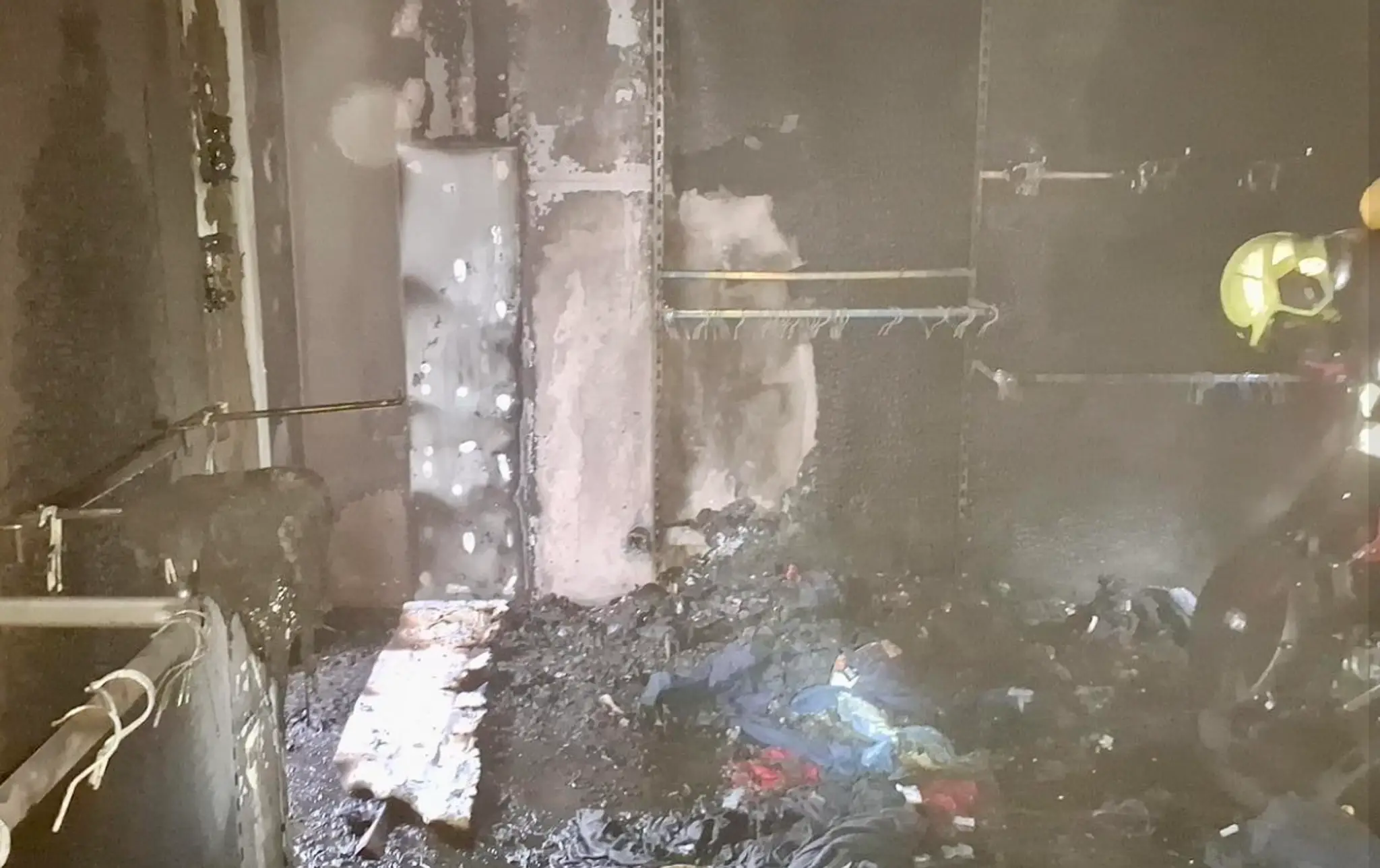 Požiar v obchodnom centre v Žiline.