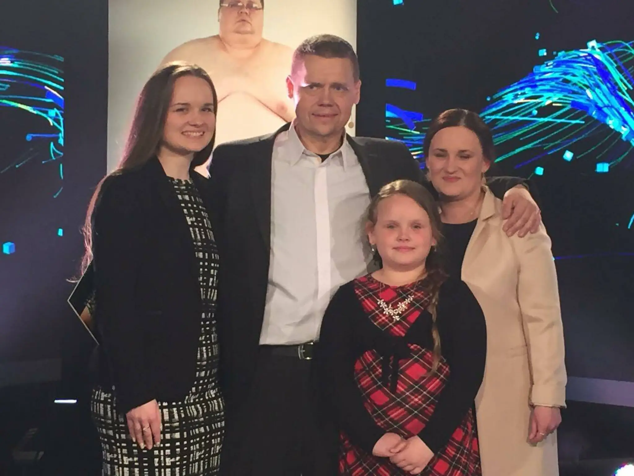 Ján Hodoň s Chrisom a Heidi Powellovcami