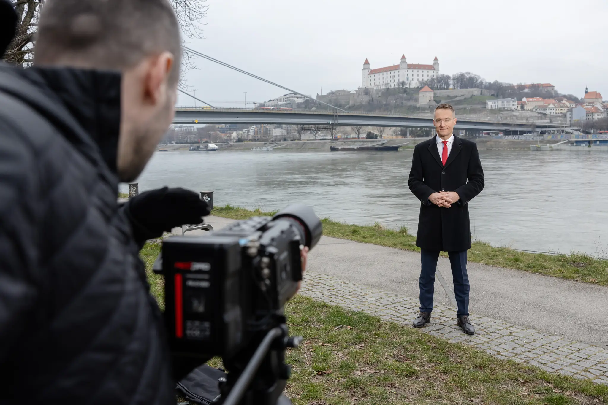 Michal Kovačič (zákulisie nakrúcania televíznej upútavky)