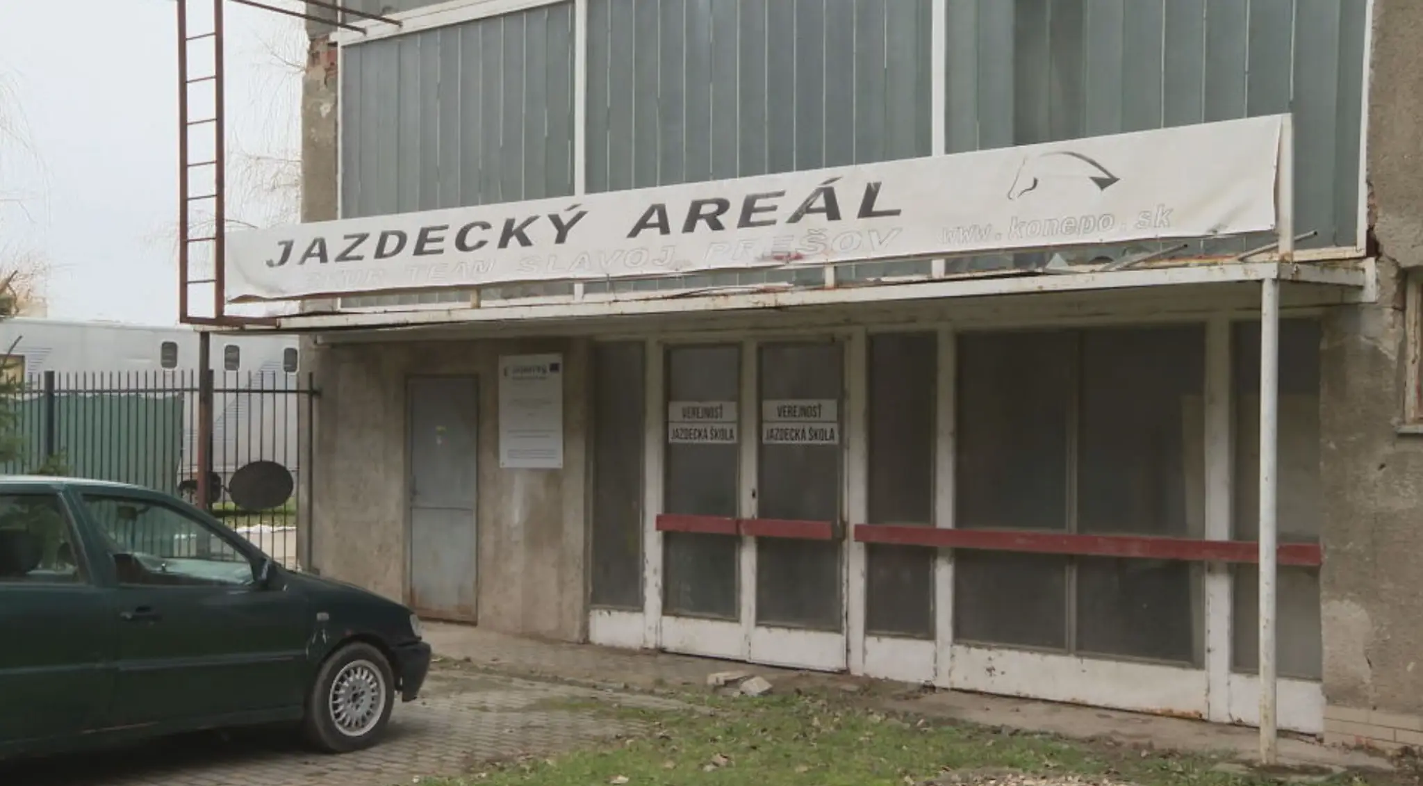Jazdecký areál v Prešove.