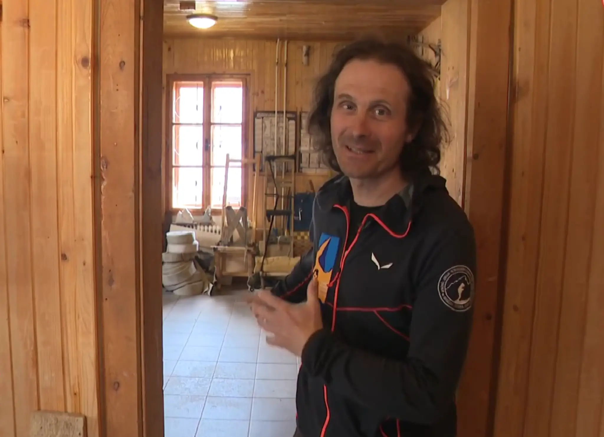 Štefan Bačkor, prevádzkovateľ múzea horských nosičov.