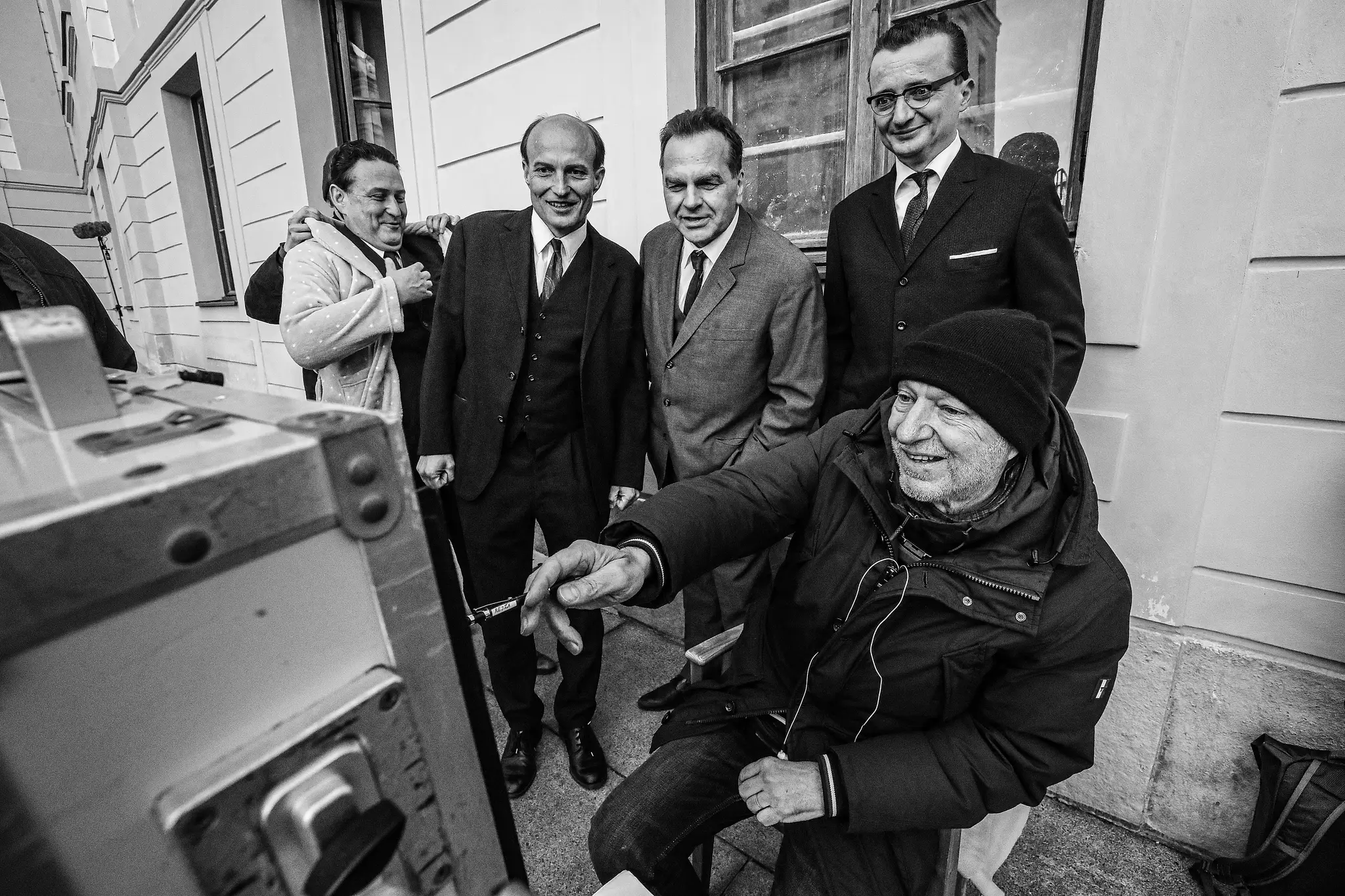 Dano Heriban ako Alexander Dubček vo filme Muž, ktorý stál v ceste