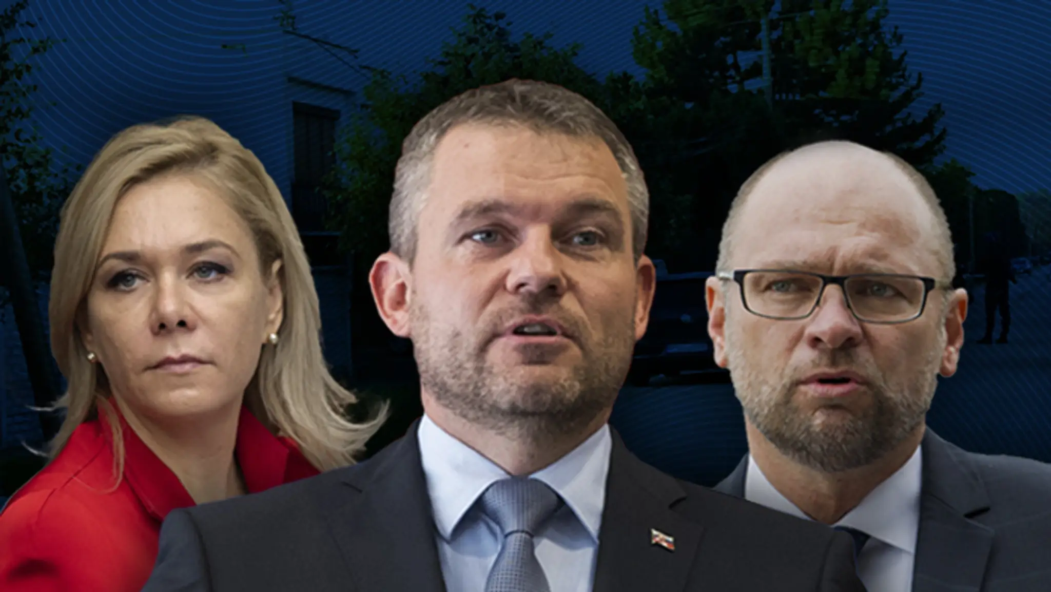Peter Pellegrini, Denisa Saková a Richard Sulík