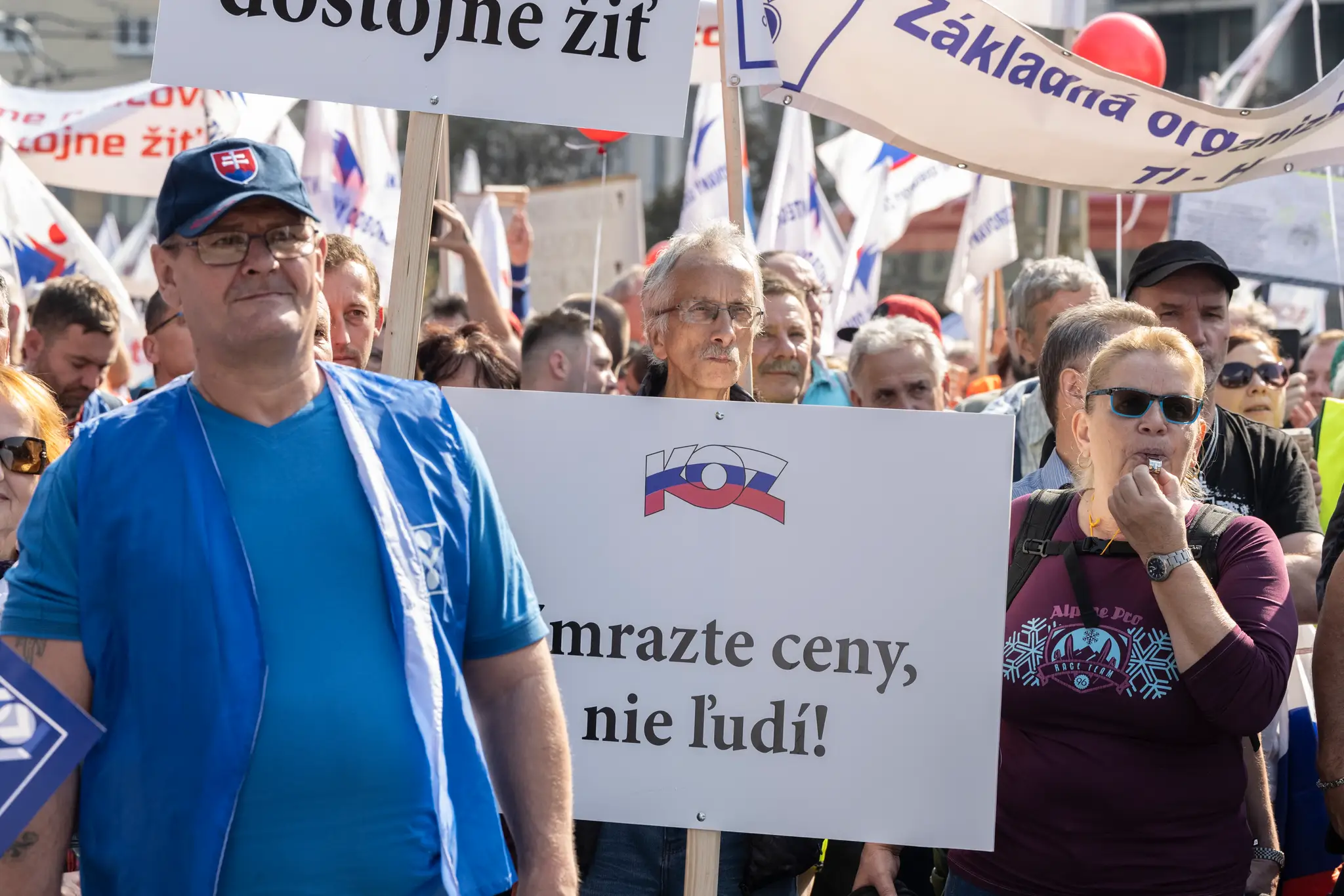 Bratislava - protest proti energetickej chudobe