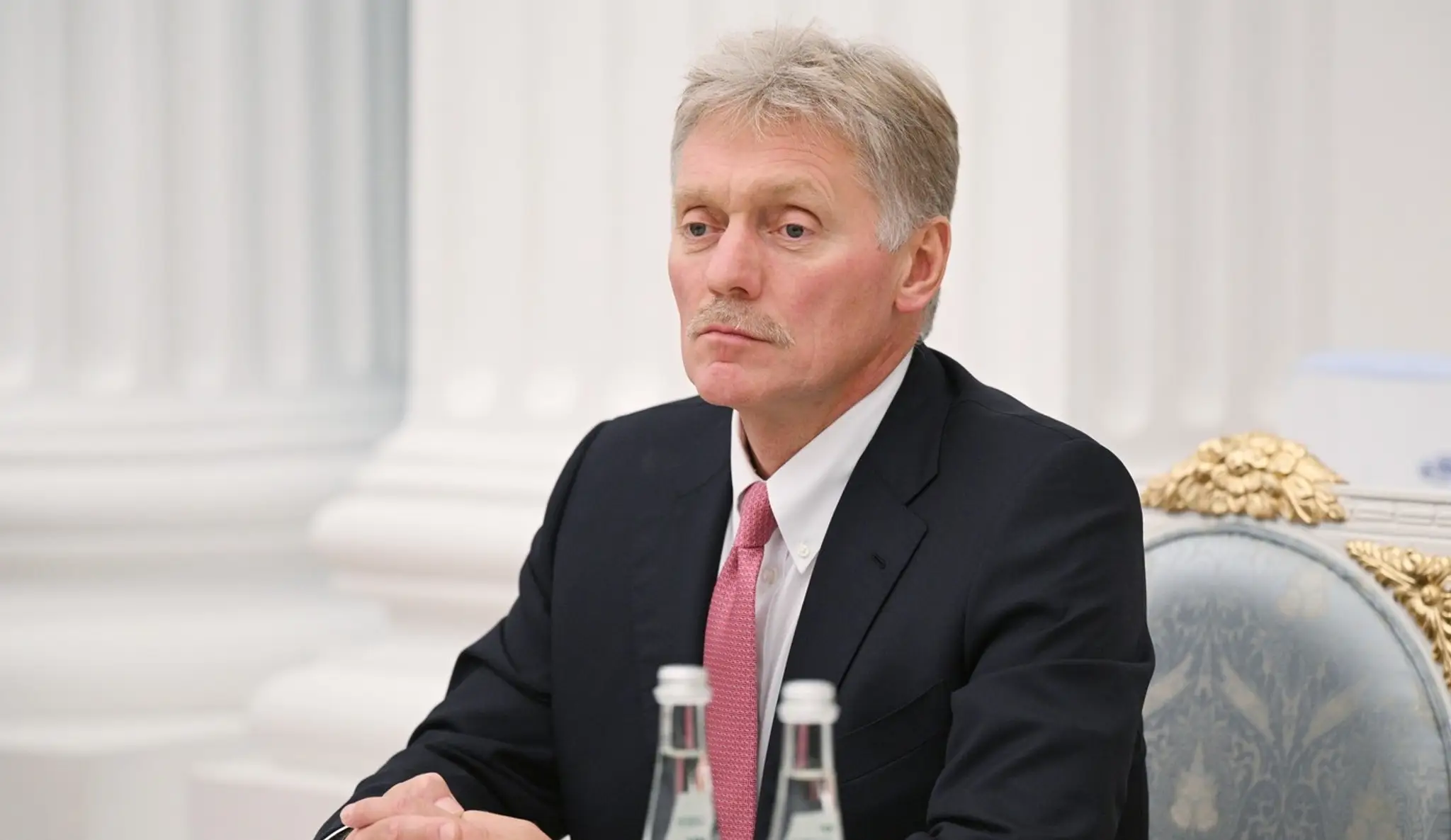 Hovorca Kremľa Dmitrij Peskov.
